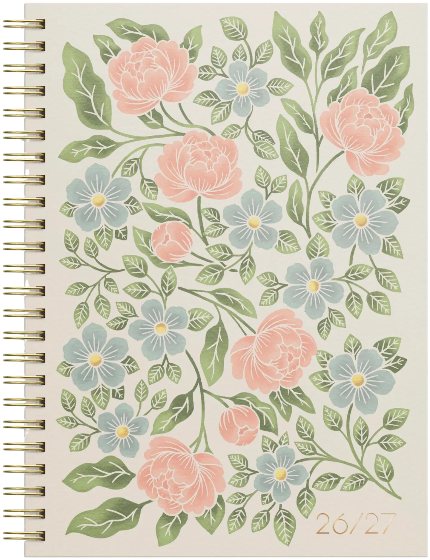 Burde kalenteri Study Story Kukka A5 26/27 - 1
