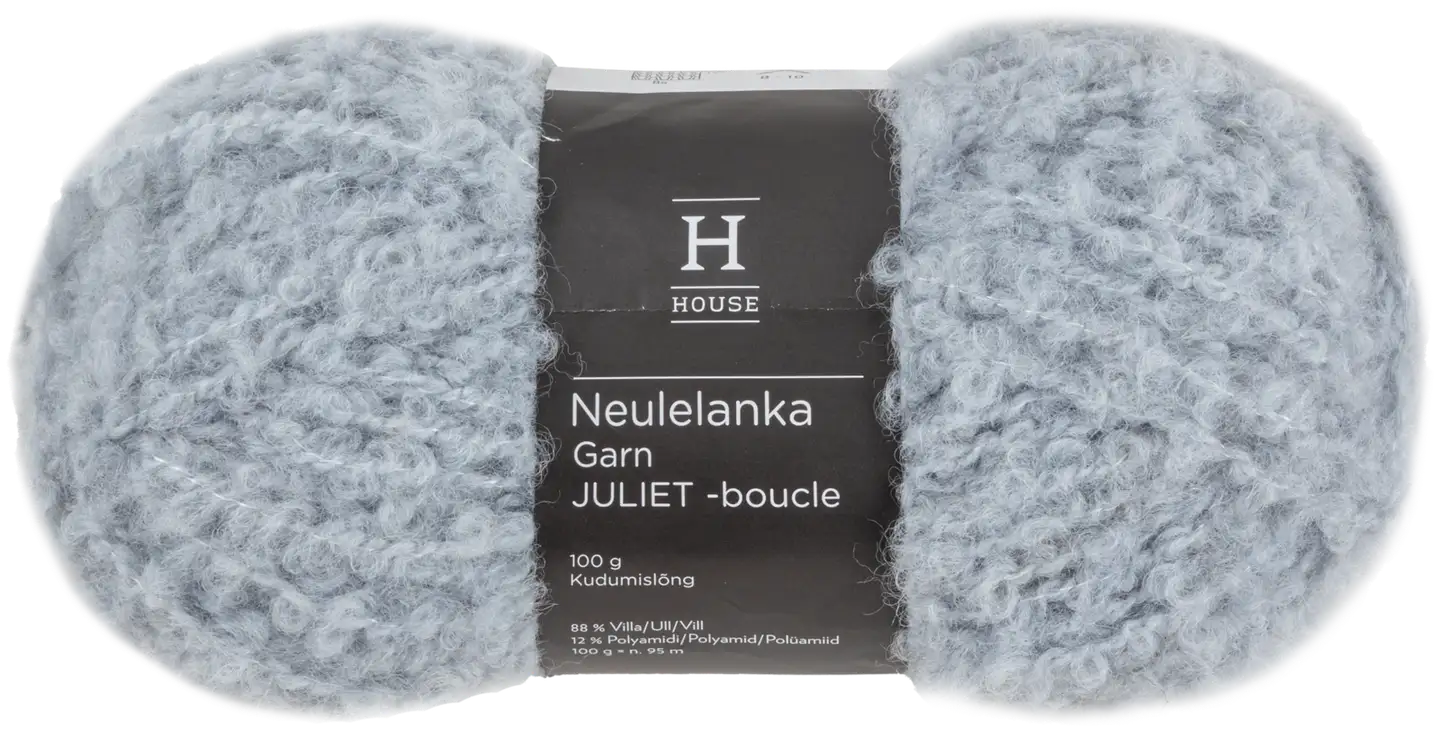 House neulelanka boucle Juliet 100 g Grey 12751