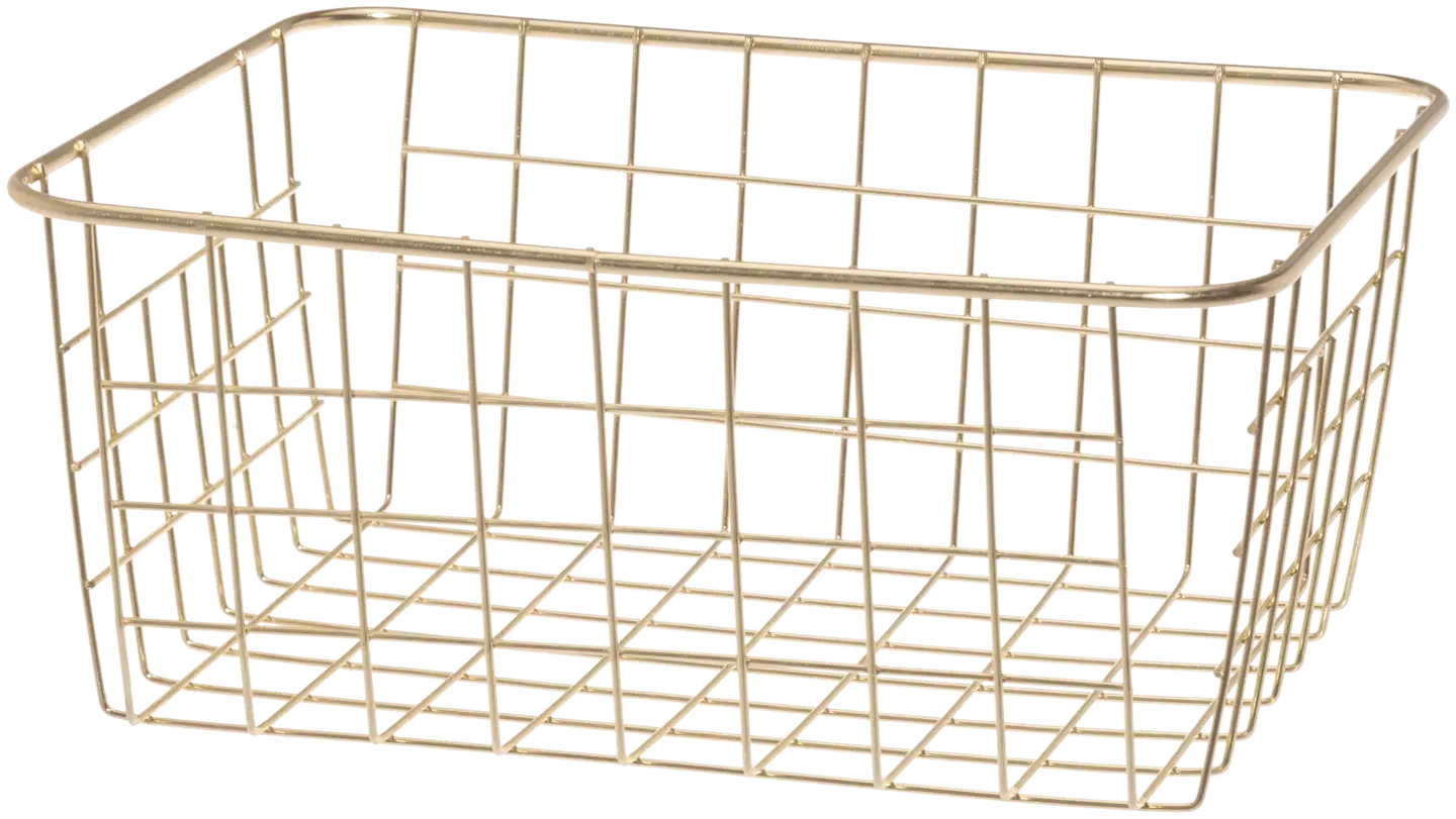 4Living säilytyskori Nova kulta 28x22x12,5 cm