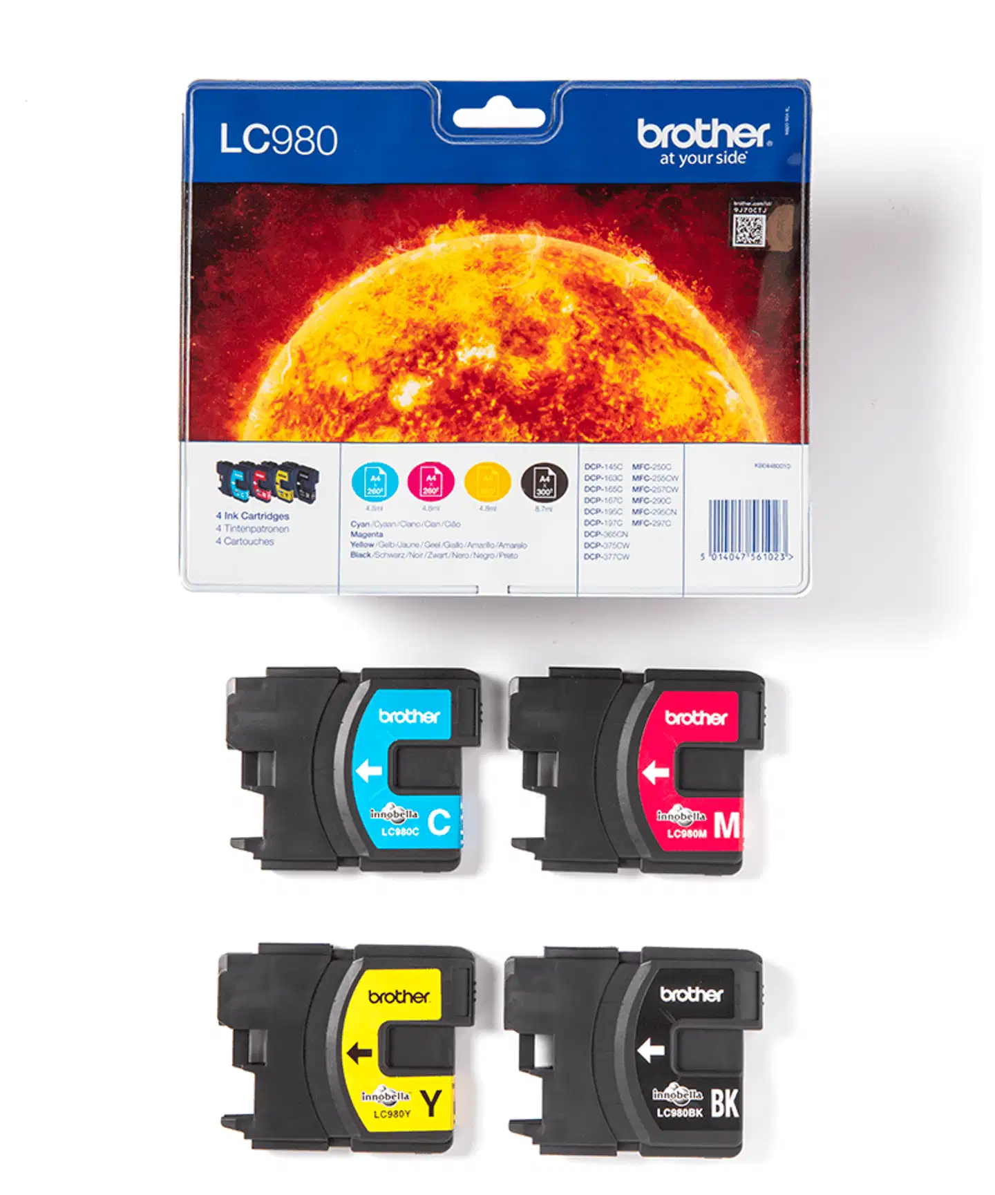 Brother mustepatruuna LC-980BK/C/M/Y - 3