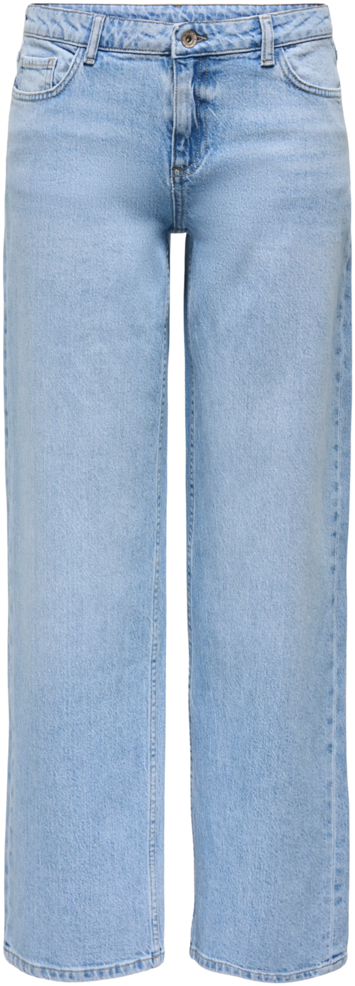 JDY Naisten farkut low waist JDYKATIE 15366863 - LIGHT BLUE DENIM - 1