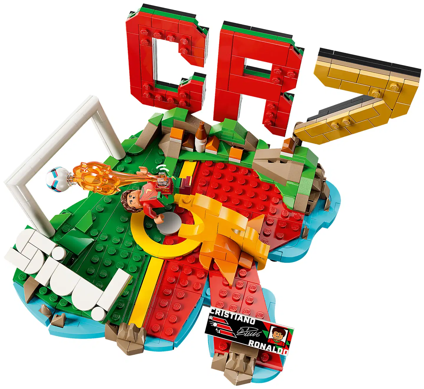 LEGO® Editions Football 43012 Cristiano Ronaldo – jalkapallon tähtihetket - 3