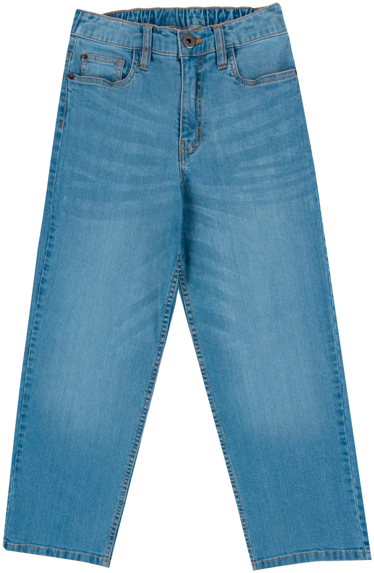 House nuorten leveälahkeiset farkut 23TH032514 - Blue denim - 1