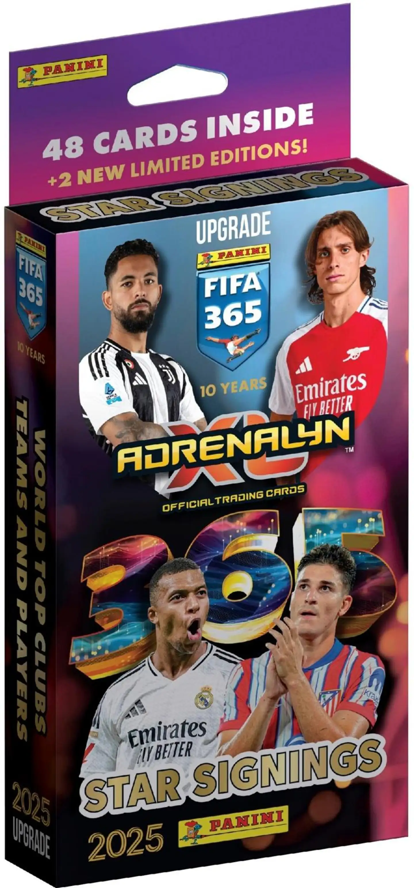Panini Fifa 365 Upgrade Adrenalyn XL -korttipakka Star Signing keräilykortit