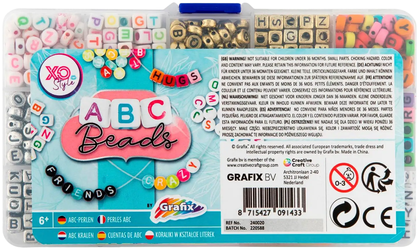 ABC helmisetti rasiassa
