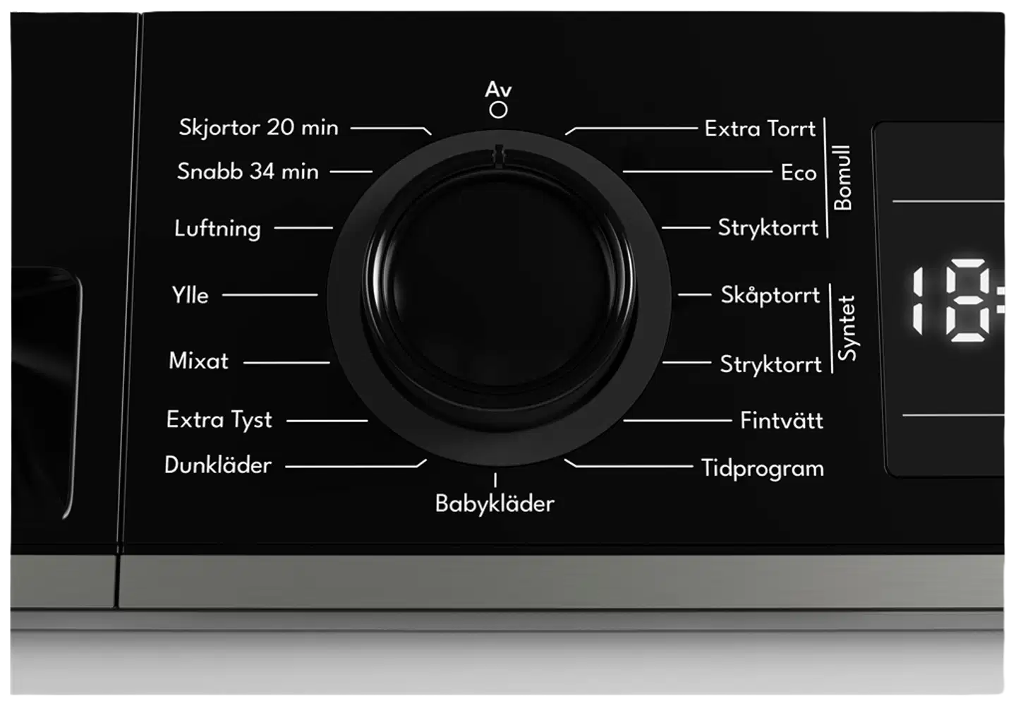 Cylinda kuivausrumpu TVP911G29C, 9 kg, valkoinen - 7