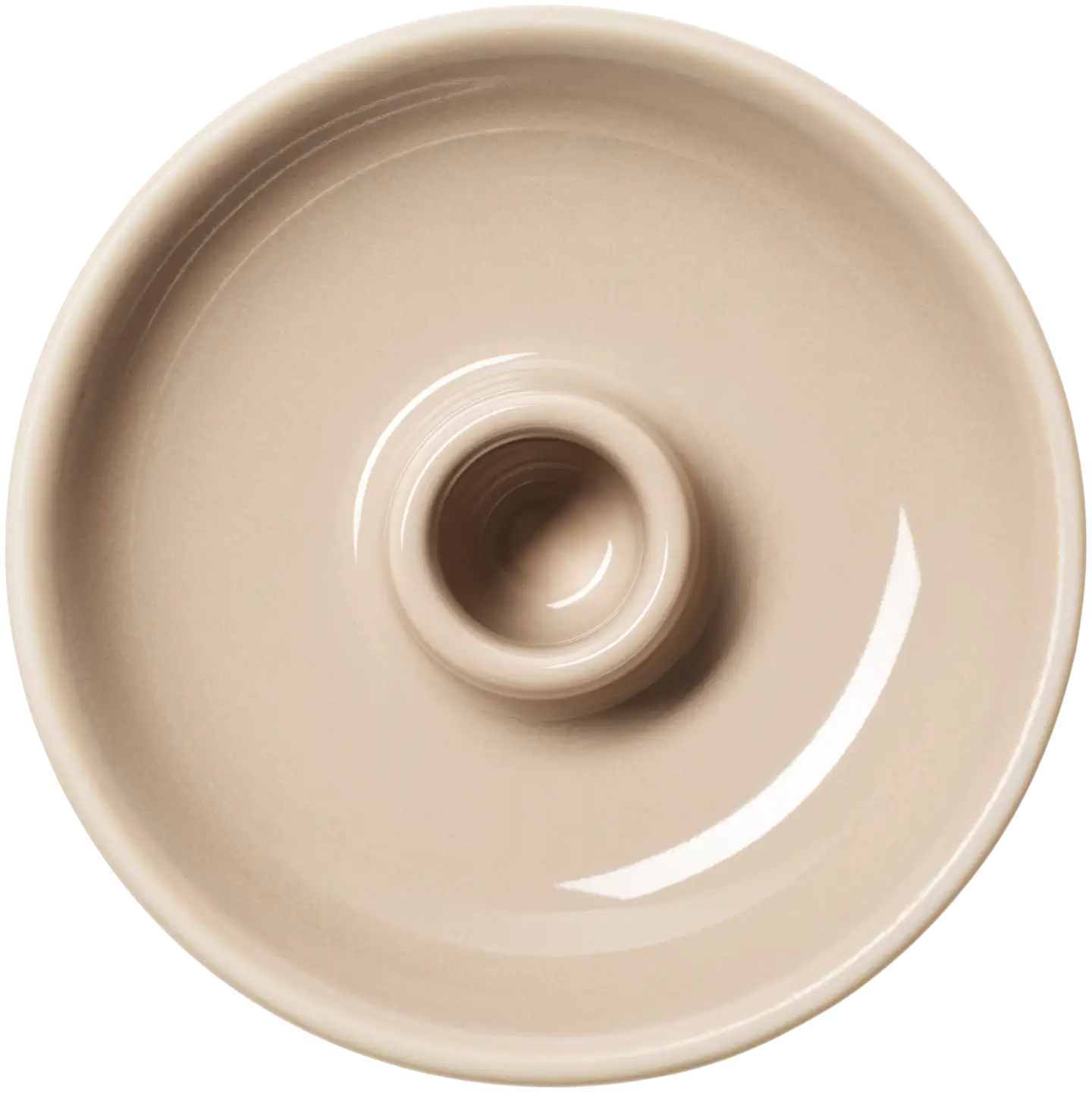 Arabia kynttilänjalka Kirnu 11x3,5 cm beige - 1