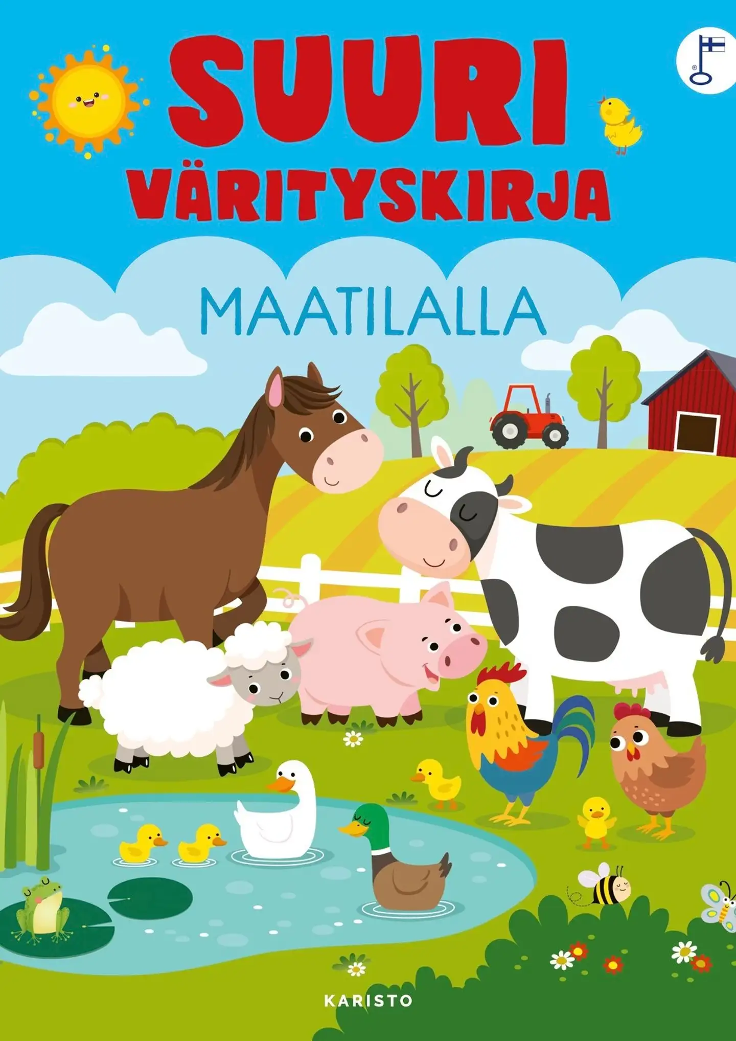 Suuri värityskirja Maatilalla