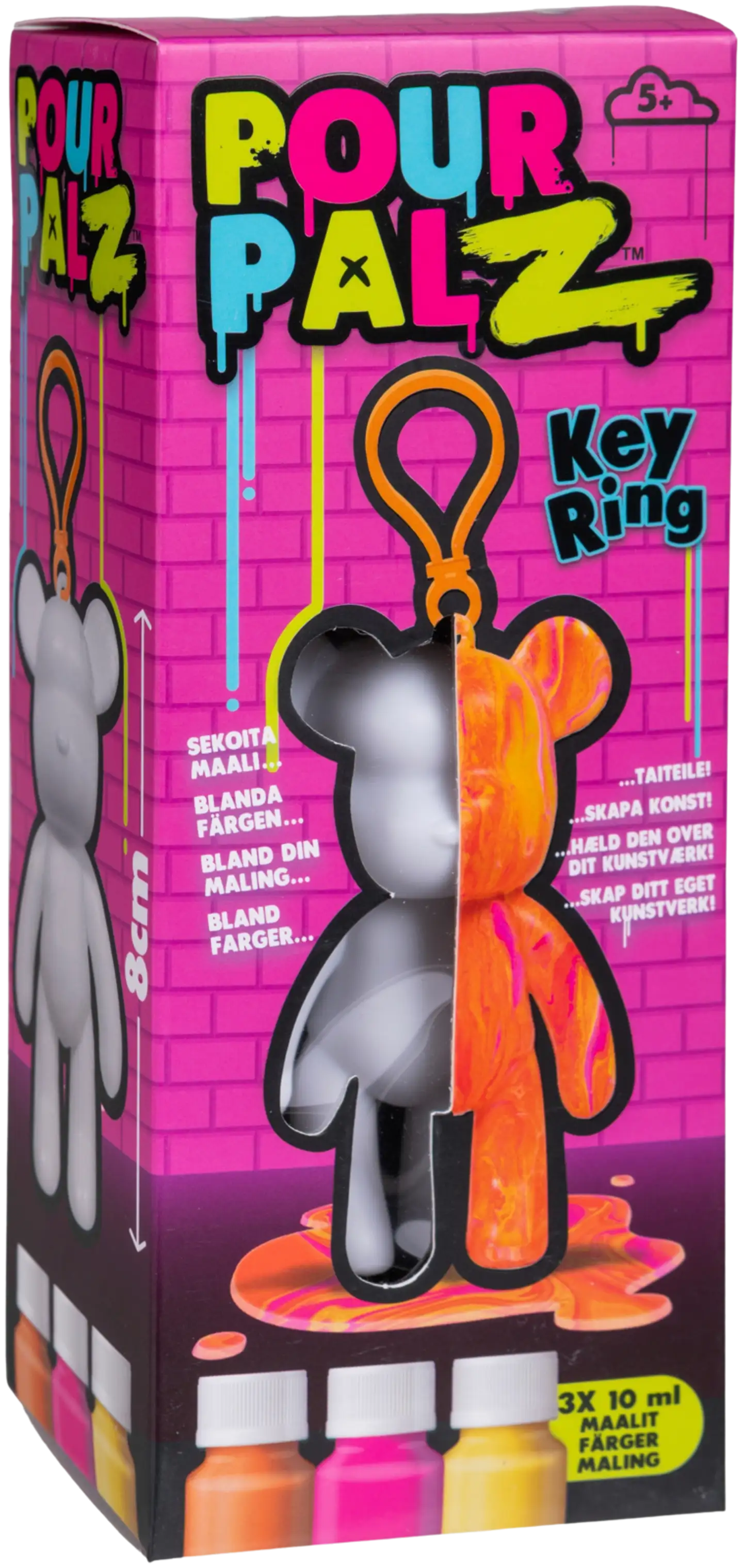 Pour Palz askartelusetti maalaa karhu koukulla lajitelma - 5