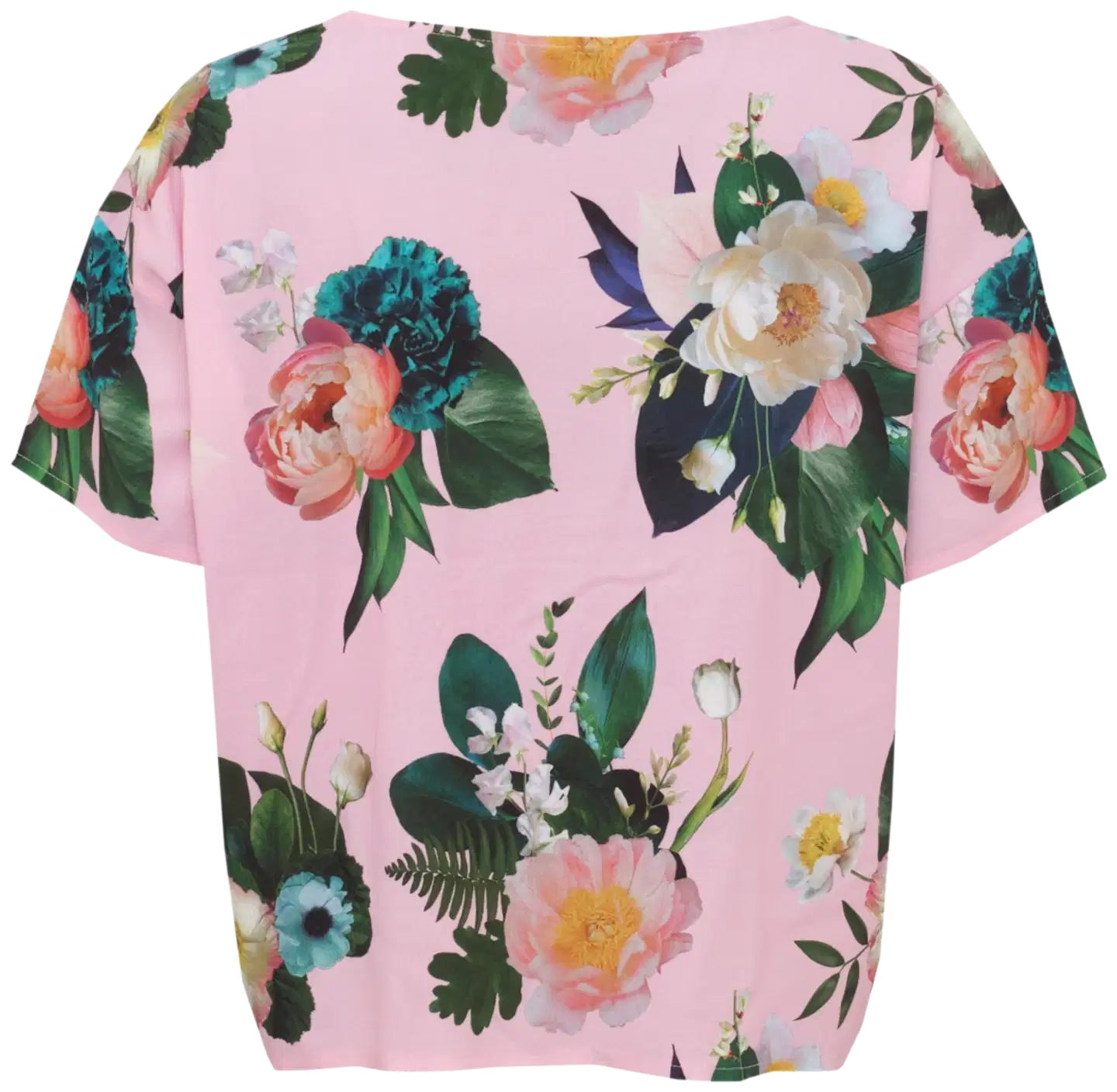 Garden by Uhana naisten Ivy kukallinen pusero, boxy, jäjä istuvuus - Mids light pink - 2