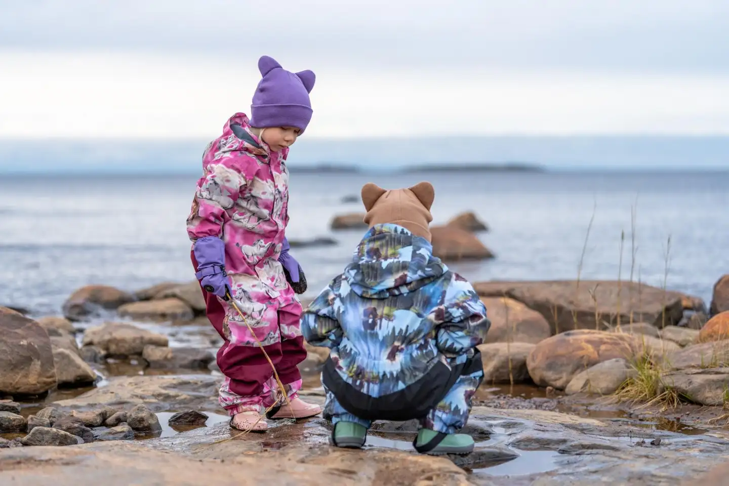 HC Outwear lasten välikausihaalari Jonny - 31 Icy Blue - 4