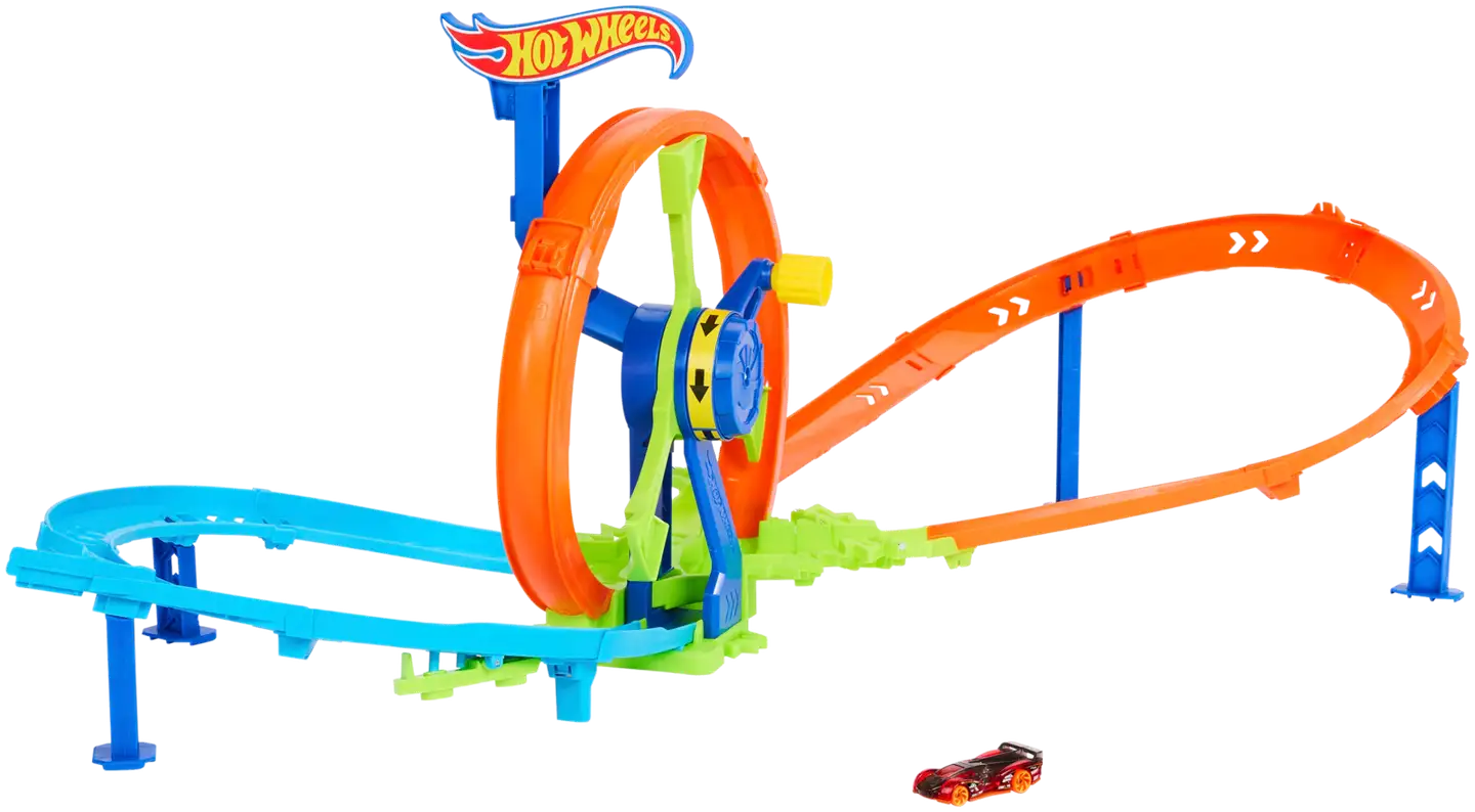 Hot Wheels Rapid Launch & Loop -autorata - 1