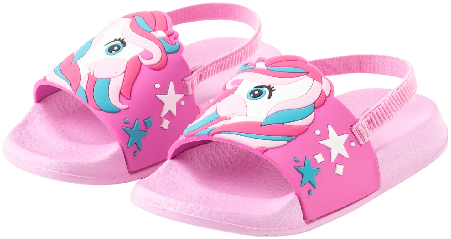TEX lasten yksisarvissandaalit I280729 - PINK 2 - 1