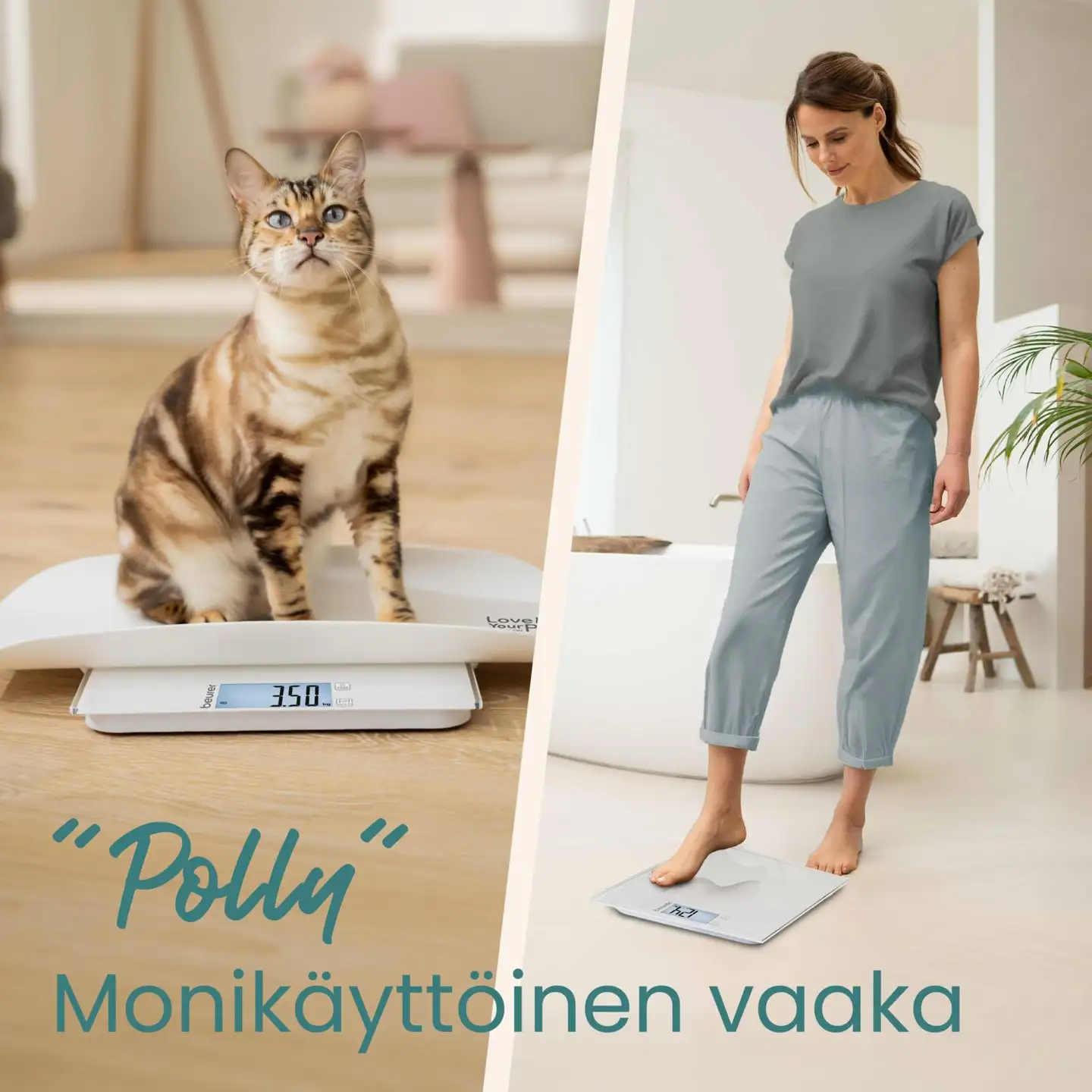 Beurer PP170 Polly lemmikin vaaka - 9