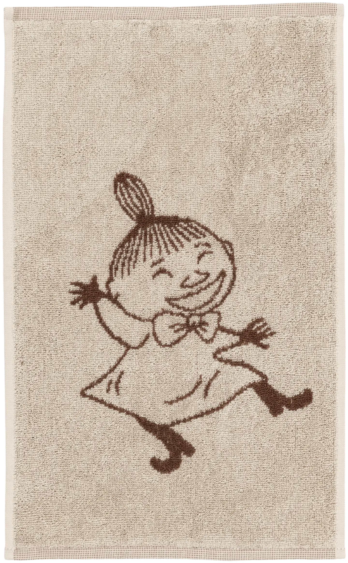 Moomin Arabia käsipyyhe Pikku Myy 30x50 cm beige