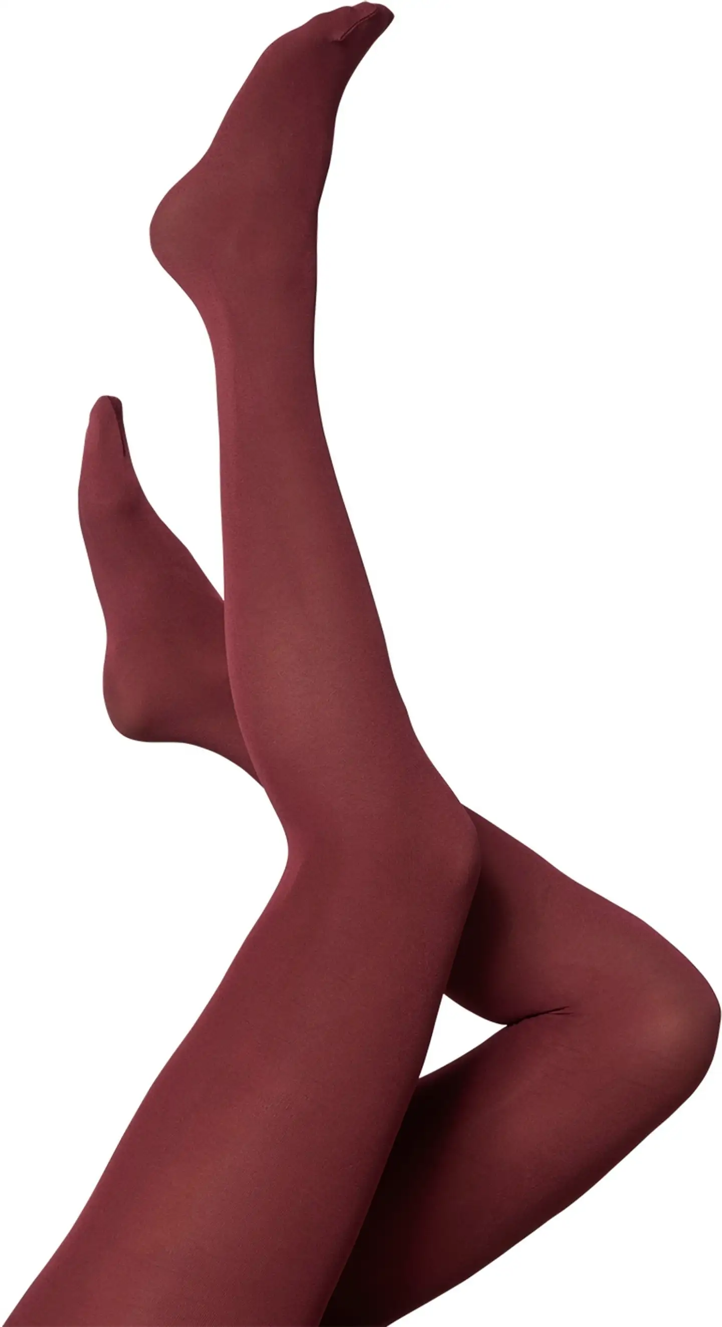 Norlyn naisten sukkahousut 80den A41652 - BURGUNDY - 2
