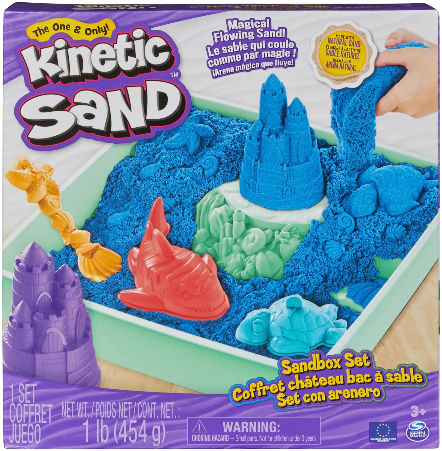 Kinetic Sand Hiekkalaatikkosetti - 1