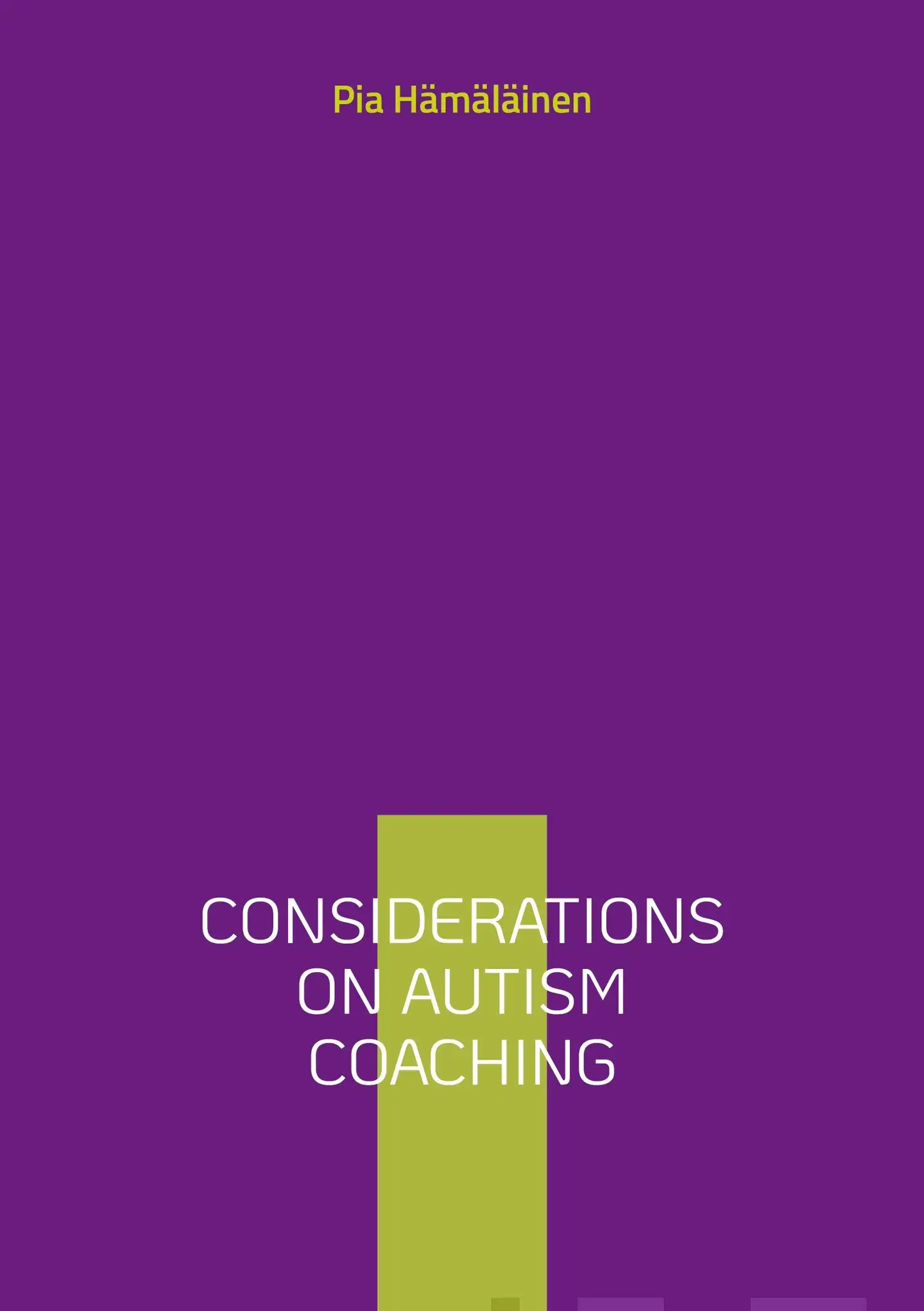 Hämäläinen, Considerations on Autism Coaching