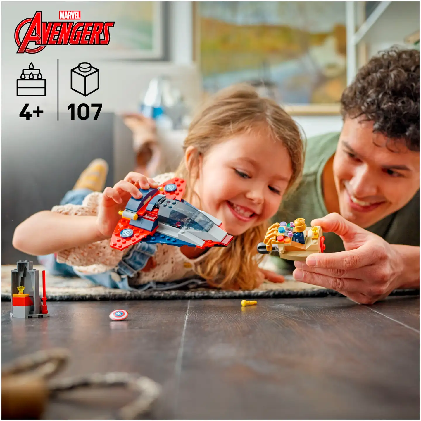 LEGO Super Heroes 76319 Captain America vastaan Thanos - 9