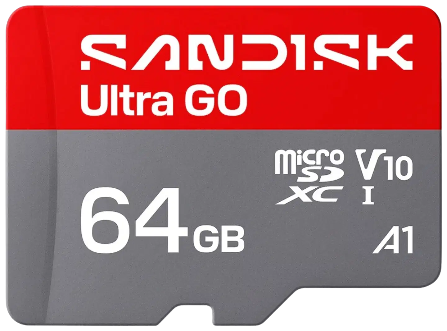 SANDISK Ultra GO microSDHC-kortti UHS-I 64GB MicroSD 140MB/s Read Full HD video