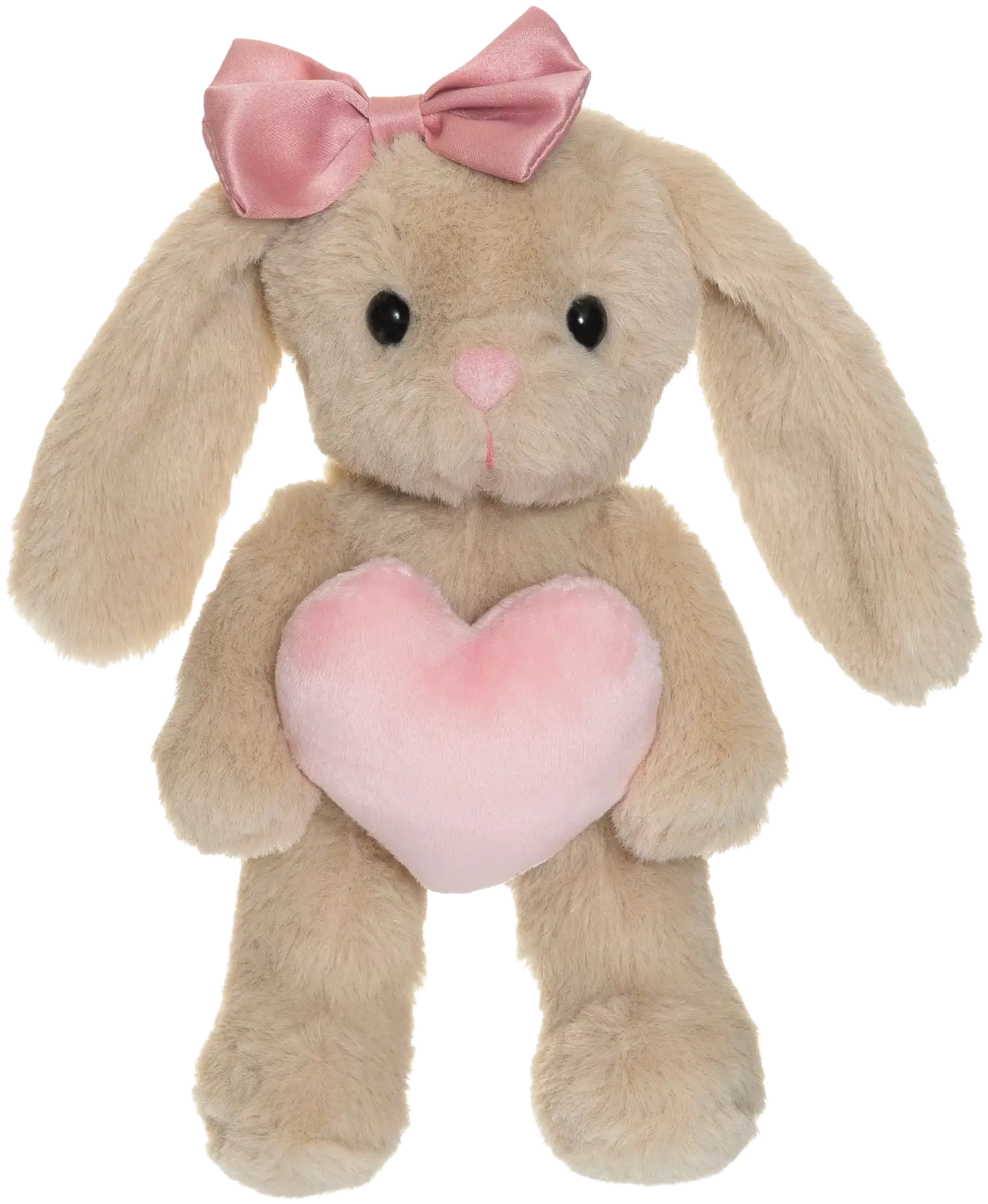Pupu sydämellä beige 20 cm - 1