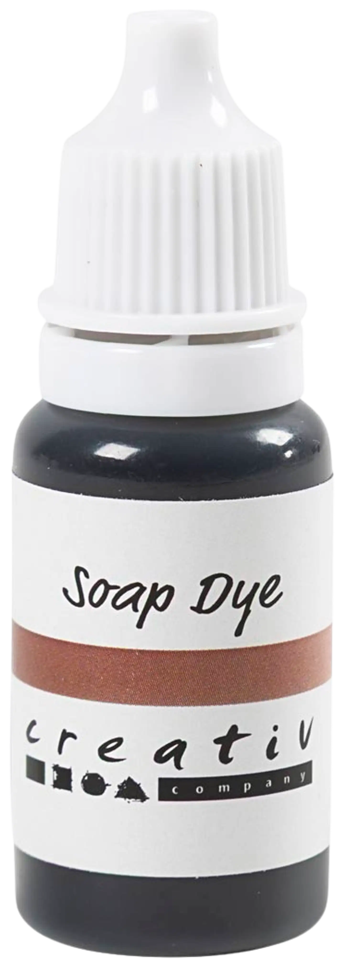 Creativ Company saippuaväri, puuteri, ruskea, 10 ml - 1