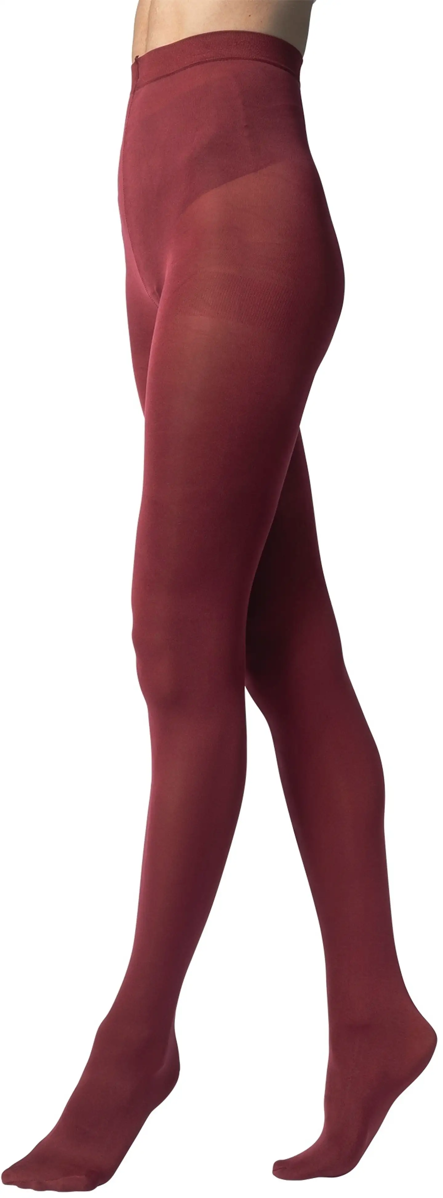 Norlyn naisten sukkahousut 80den A41652 - BURGUNDY - 3
