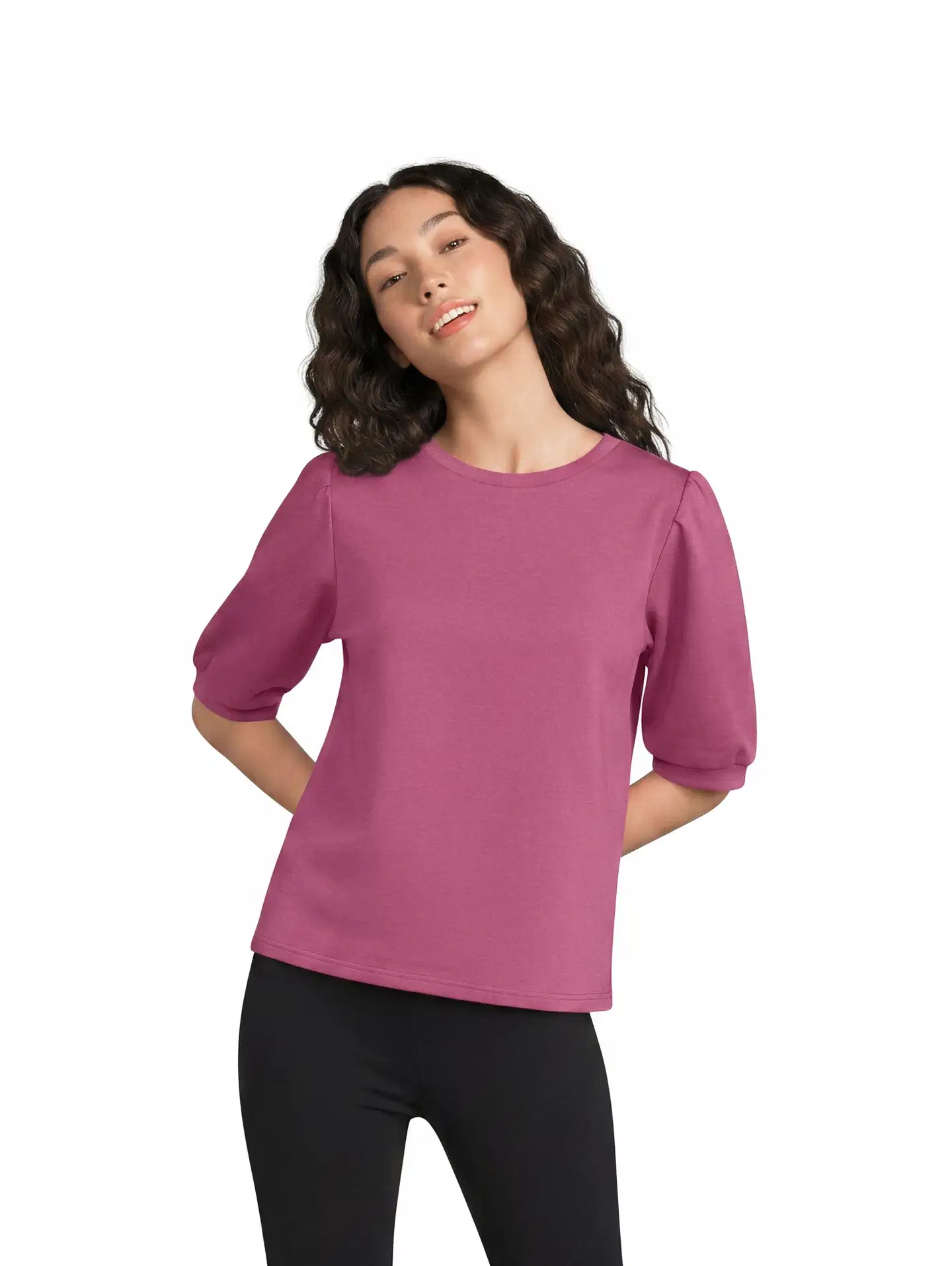 House naisten pusero 213H262913 - red violet - 1
