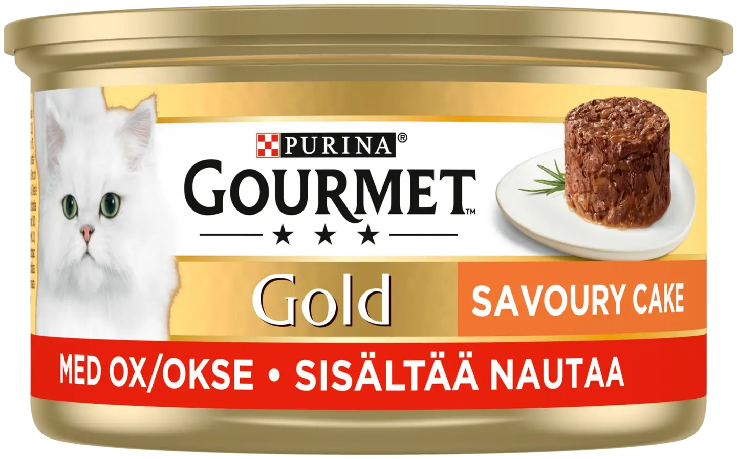 Gourmet 85g Gold Savoury Cake nautaa ja tomaattia kissanruoka