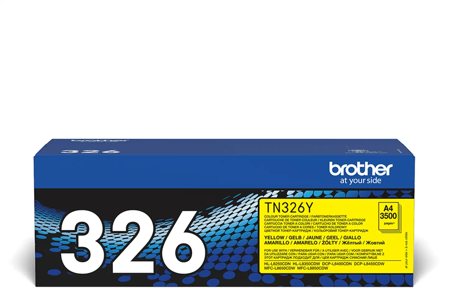 Brother laservärikasetti TN-326Y musta - 1