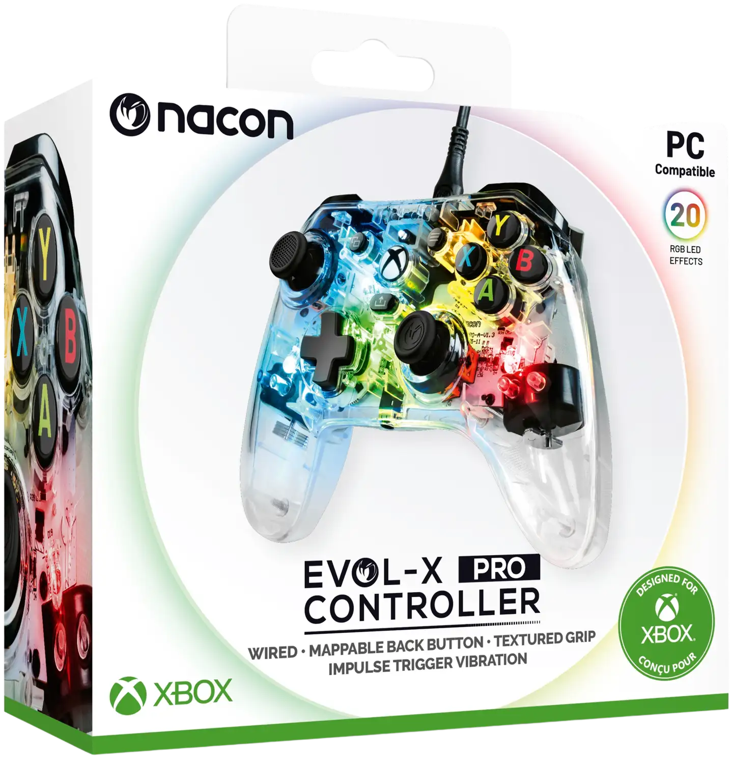 Nacon ohjain EVOL-X RGB - 1