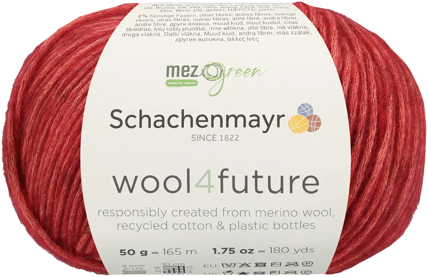 Schachenmayr neulelanka Wool4future 50g ruusunpunainen - 1