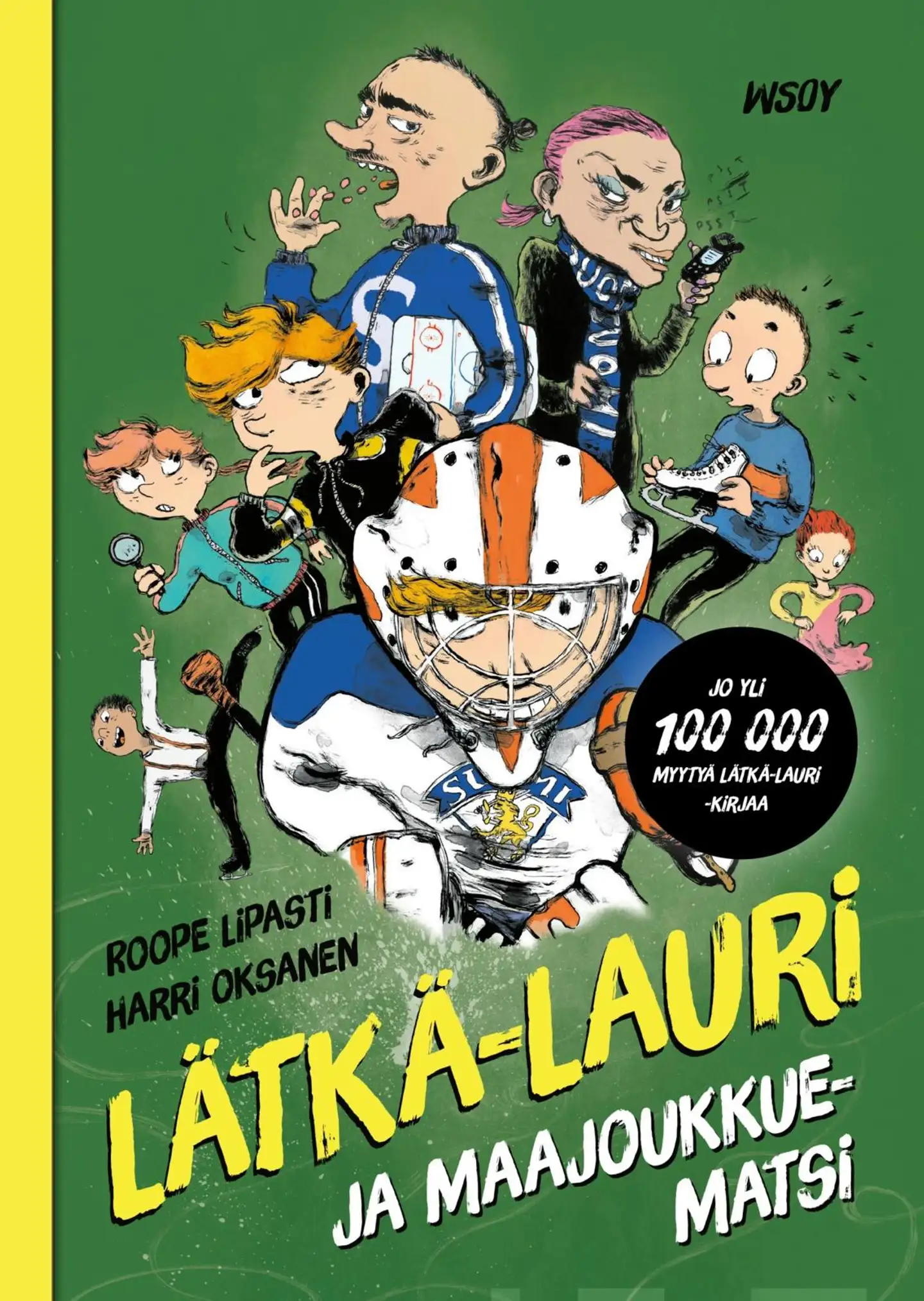 Lipasti, Lätkä-Lauri ja maajoukkuematsi