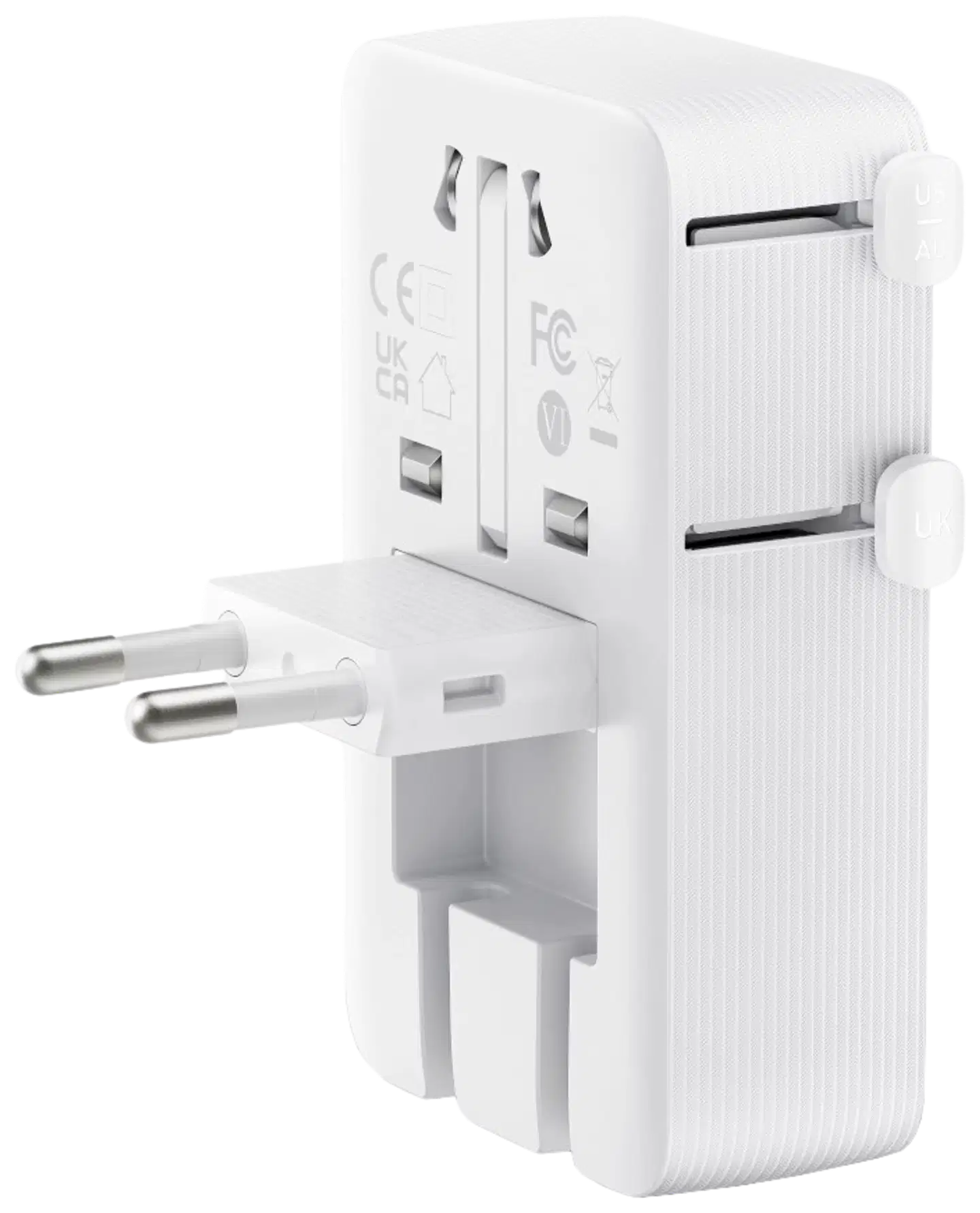 Anker 5-in-1 matka-adapteri, 20W, valkea - 2