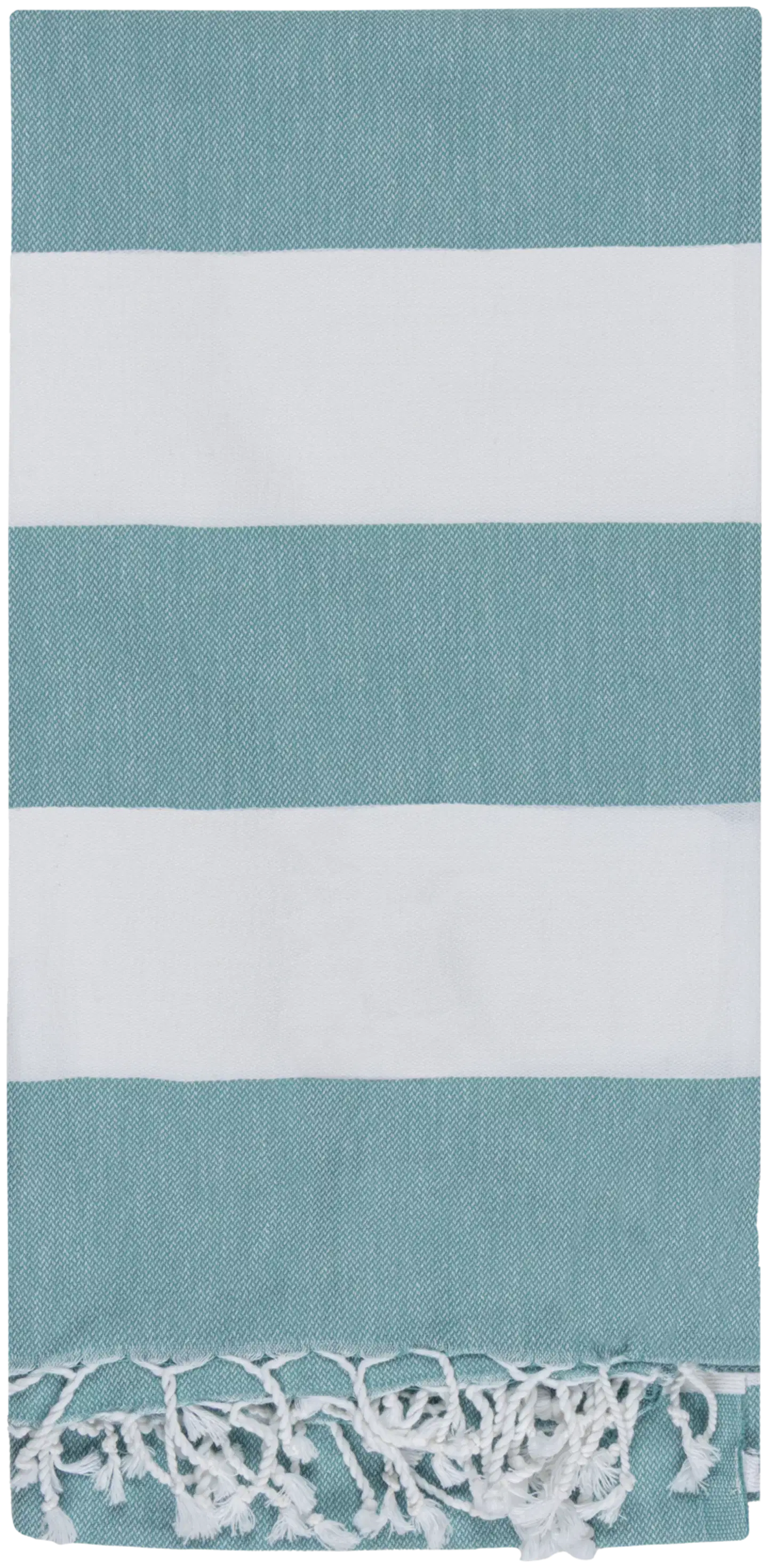 House hamam-pyyhe 90x180 cm vihreä/valkoinen