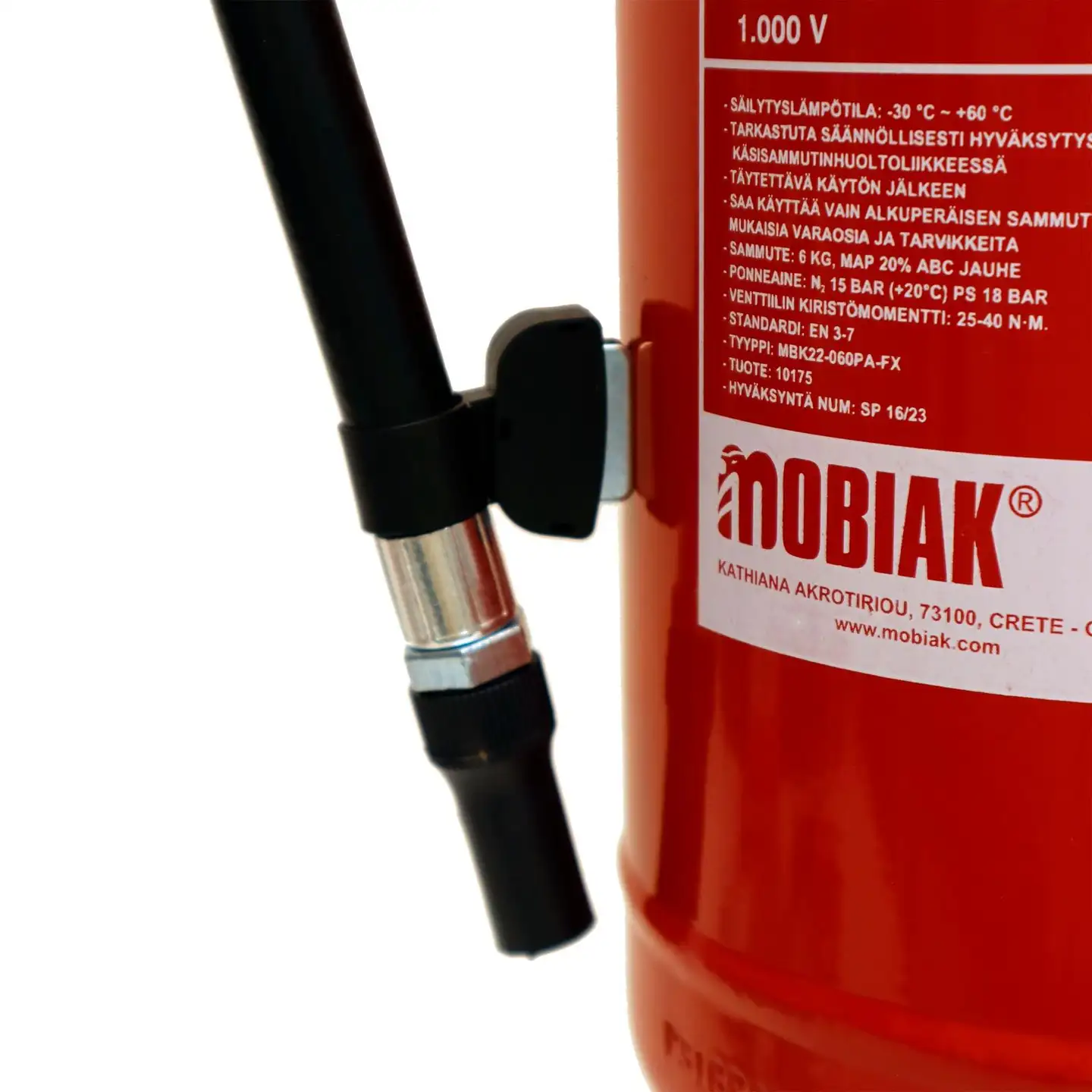 SafeMate jauhesammutin 6kg, 55A/233B/C - 2