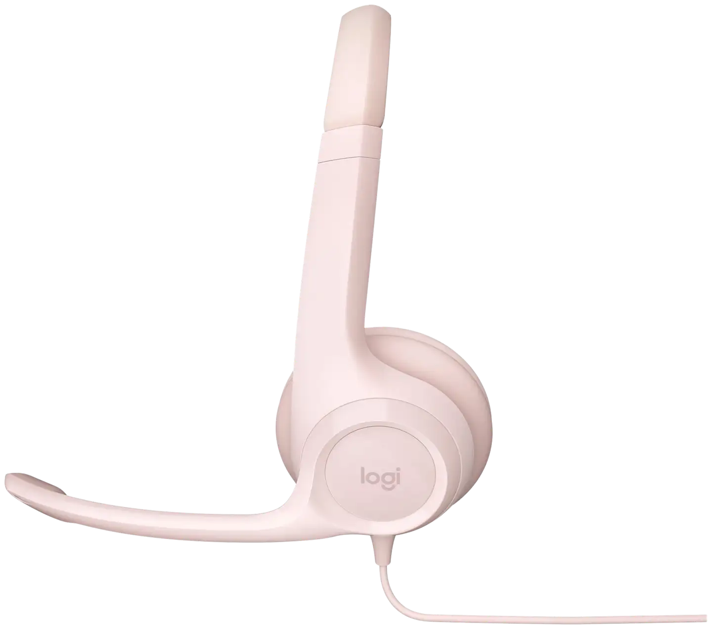 Logitech PC kuuloke H390 USB  - ruusu - 6
