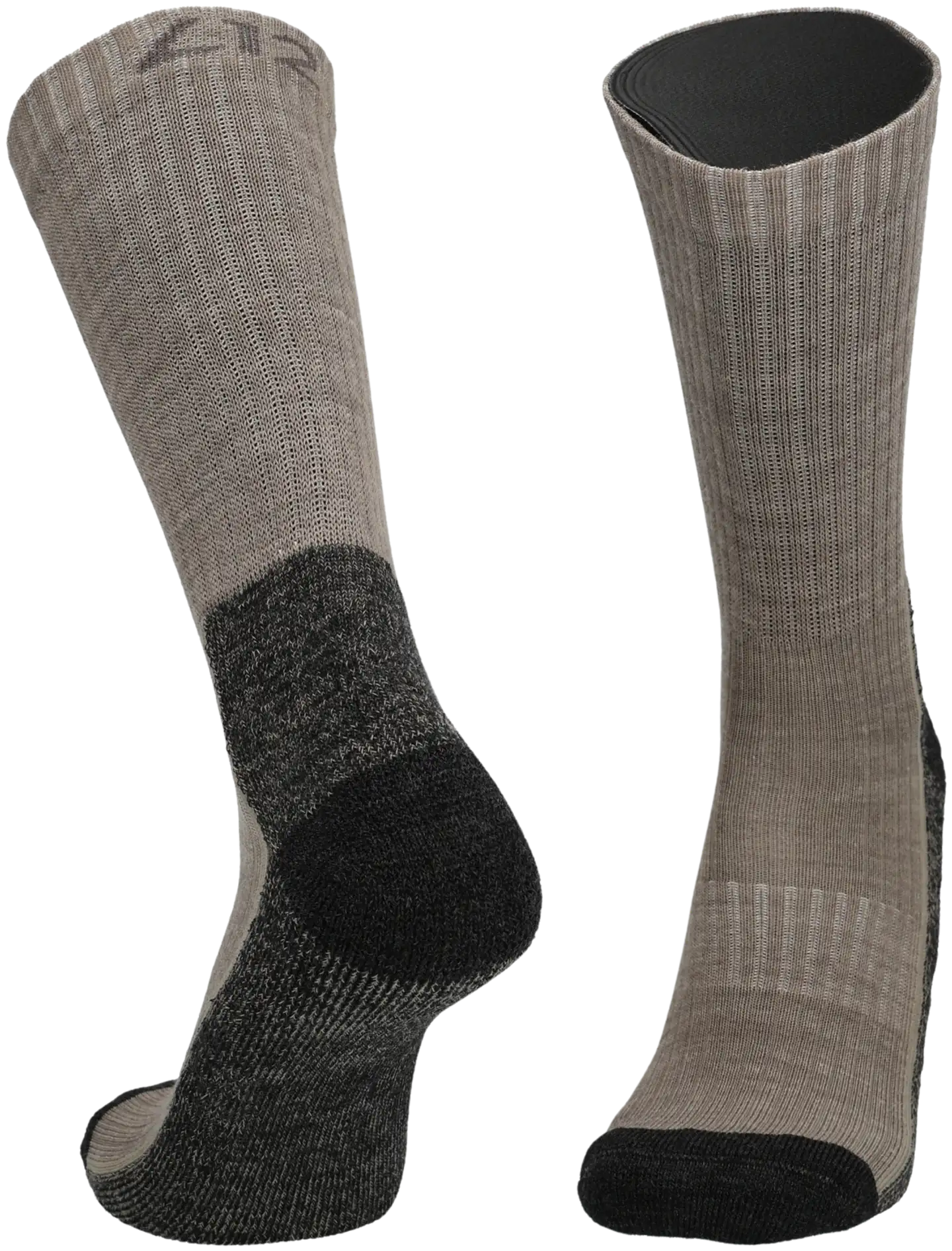 Luode12 unisex vaellussukat merinovilla - Hiekka - 5