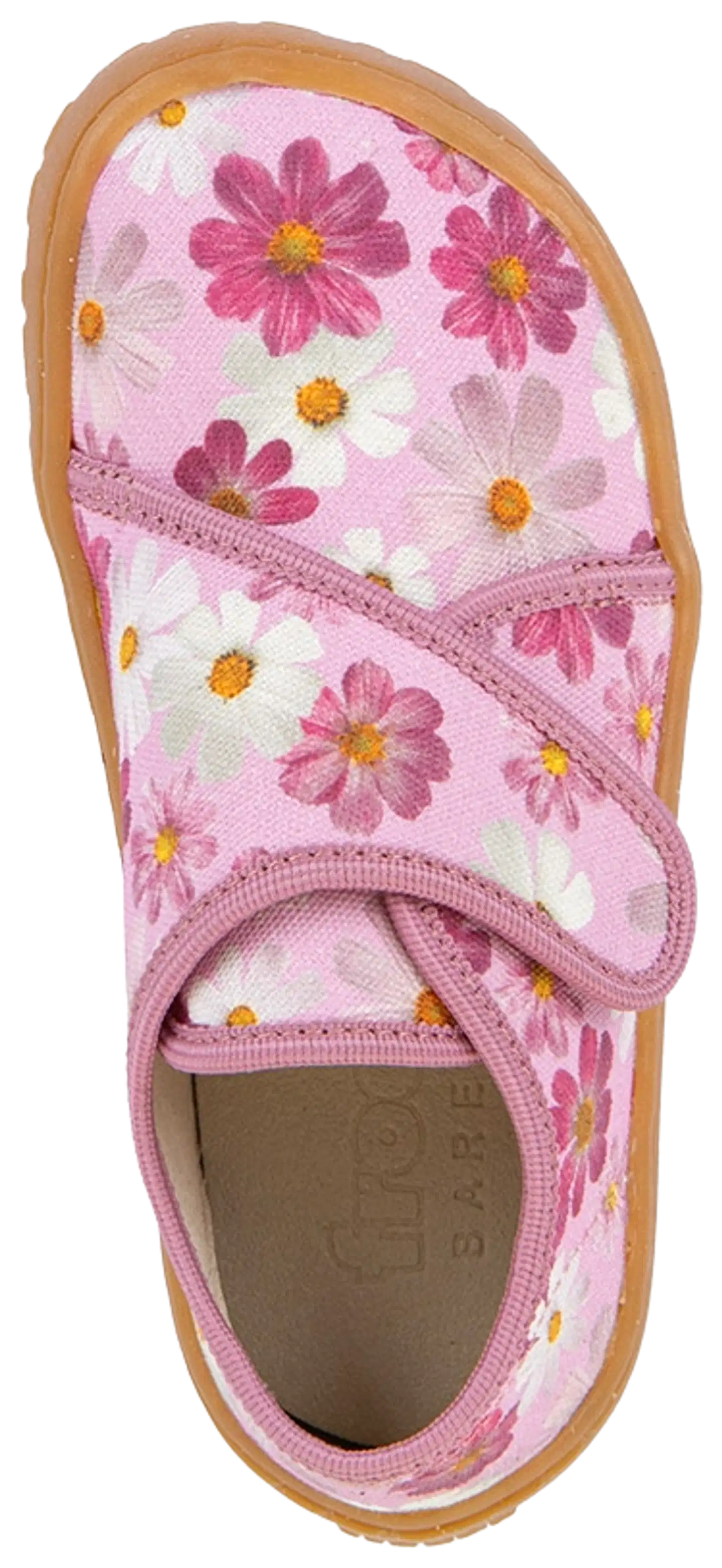 Froddo lasten paljasjalkakenkä Canvas Velcro - Flowers - 6