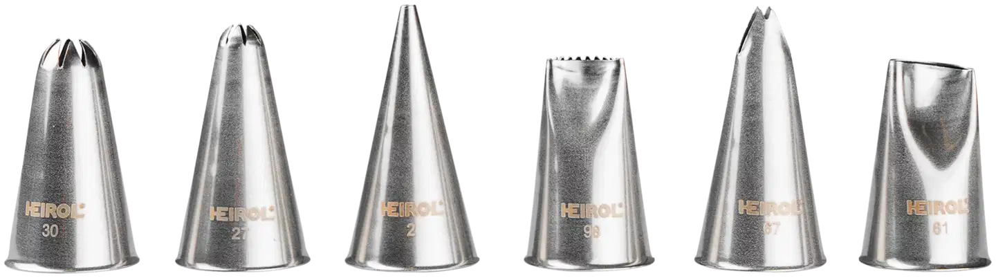 Heirol Koristelusetti, pussi, 6 tyllaa, liitin - 2