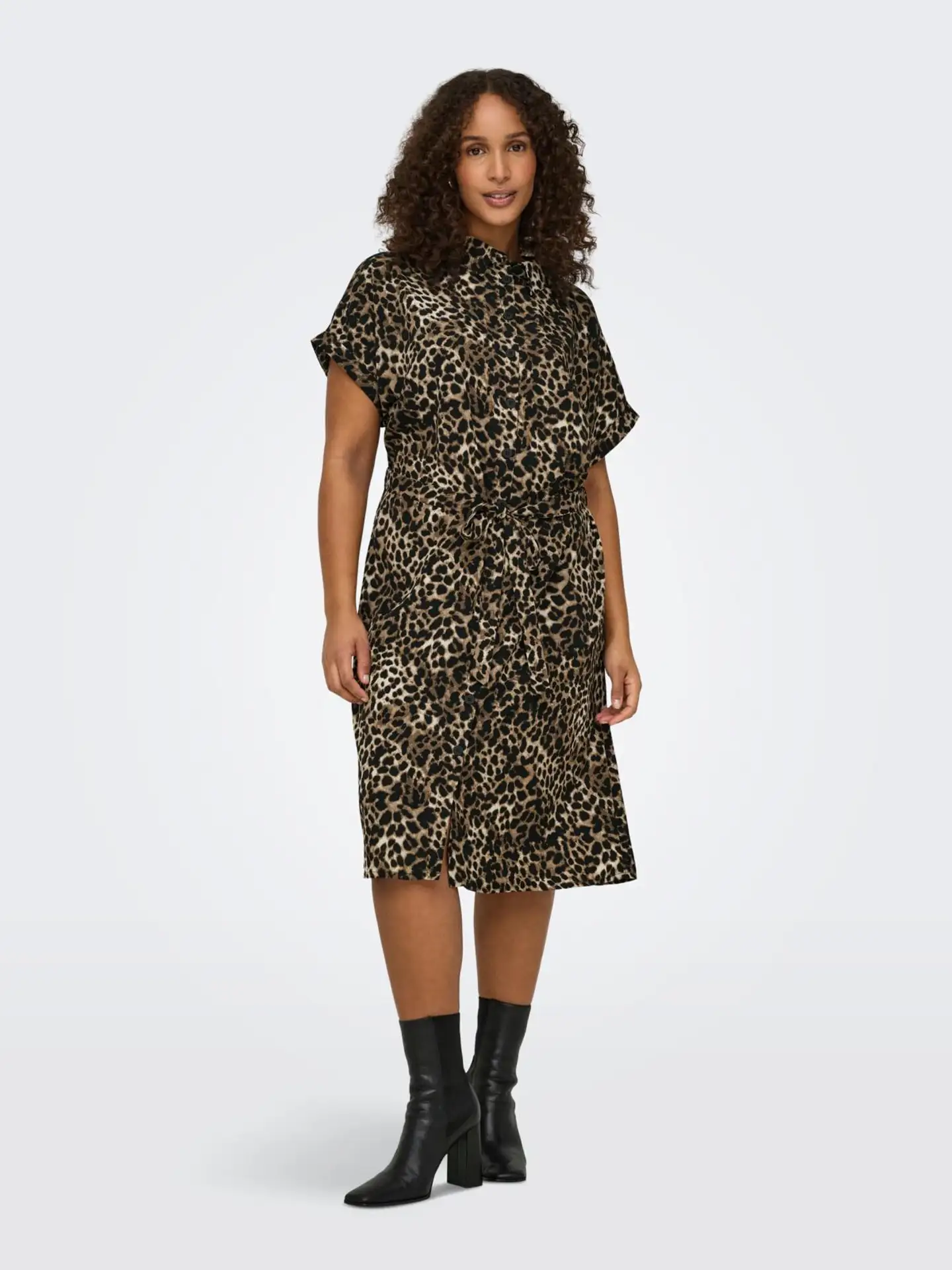 ONLY CARMAKOMA naisten paitamekko Cardiega - BLACK - 3