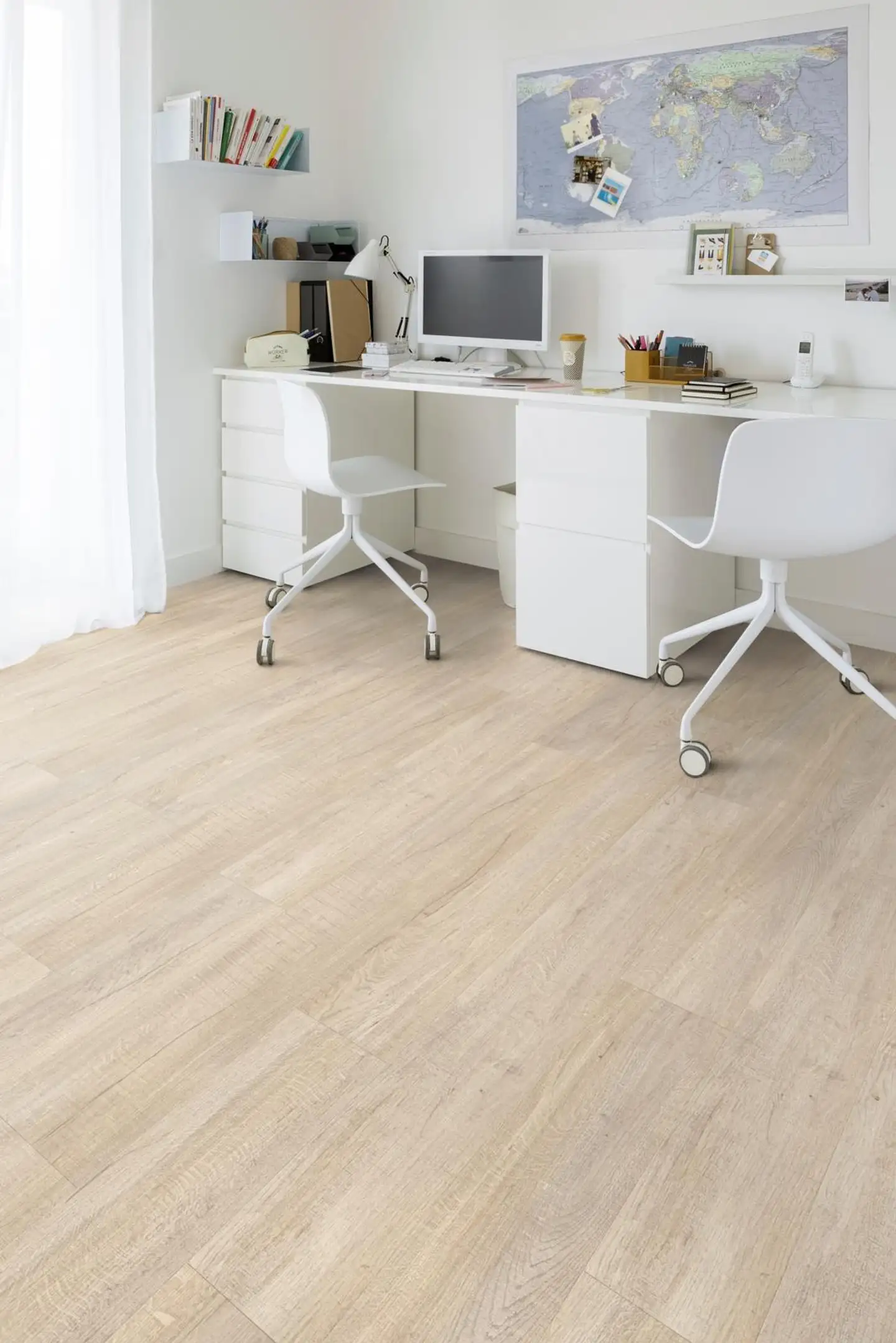 Gerflor vinyylilankku Creation 40 Solid Clic Swiss Oak Beige - 2