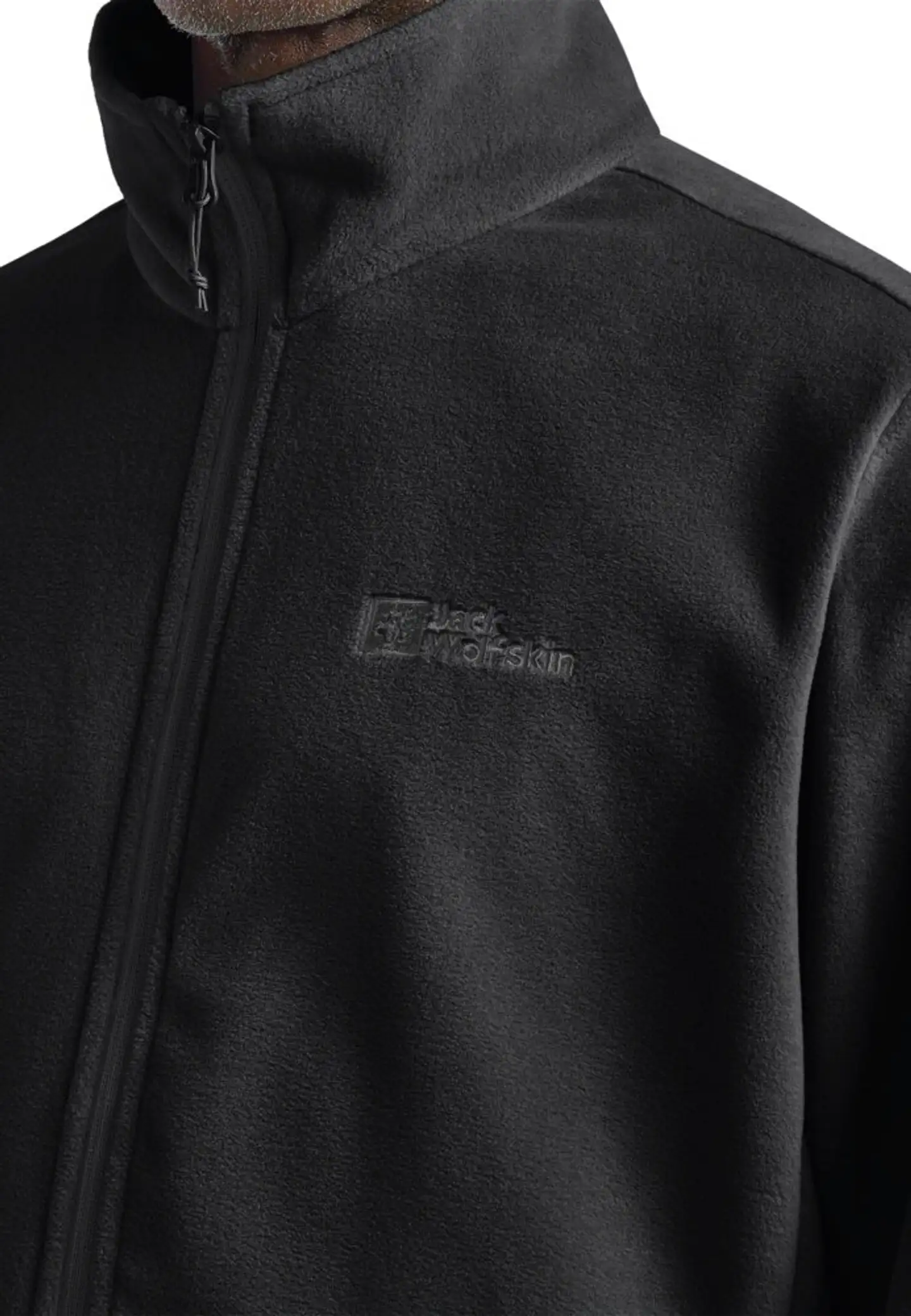 Jack Wolfskin miesten taunus fz m fleece 1711451 - BLACK - 4