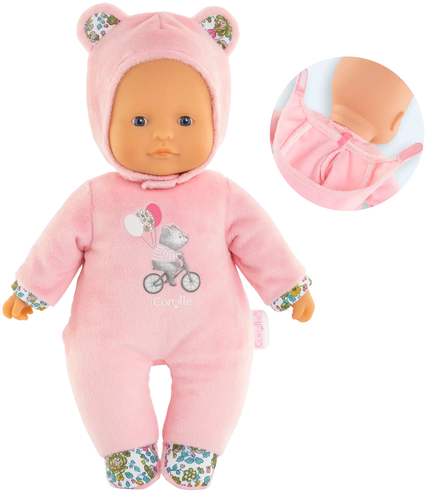 Corolle - Sweet Heart nukke, 30 cm, Pinkki Nalle - 2
