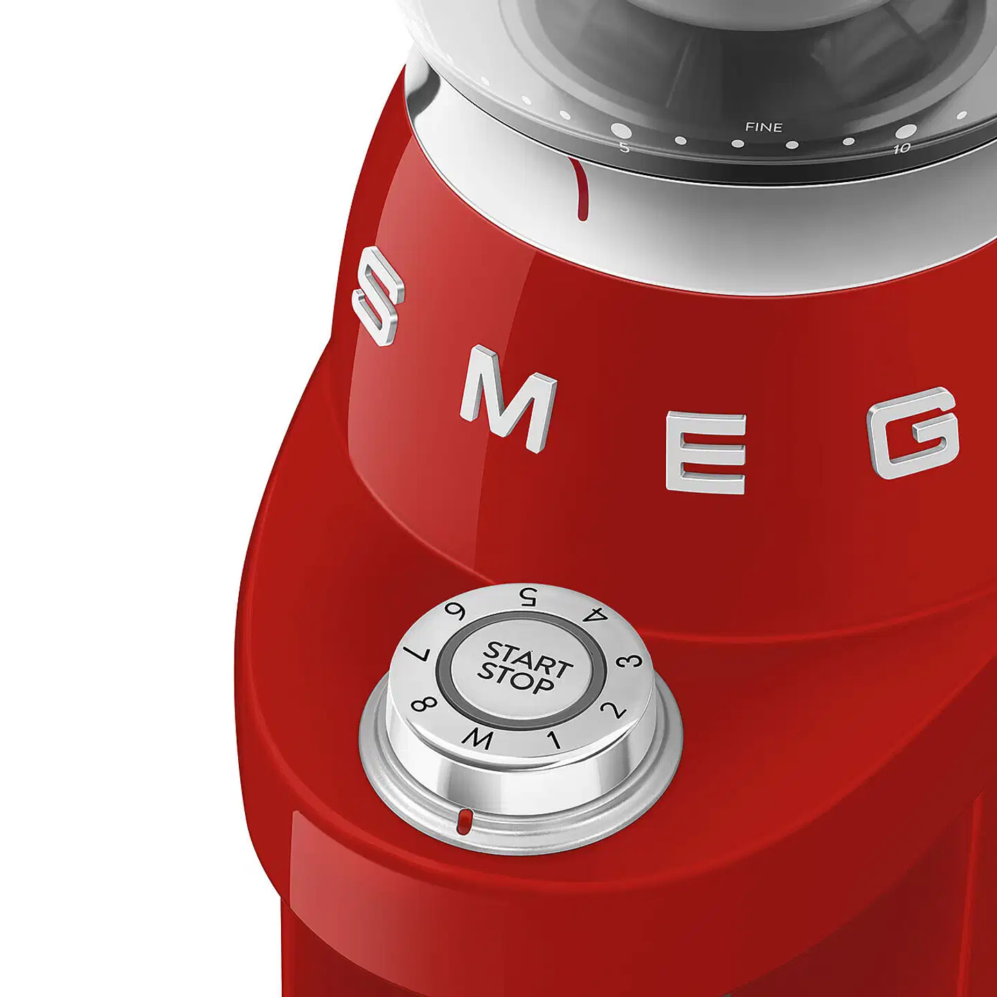 Smeg kahvimylly CGF03RDEU punainen - 9