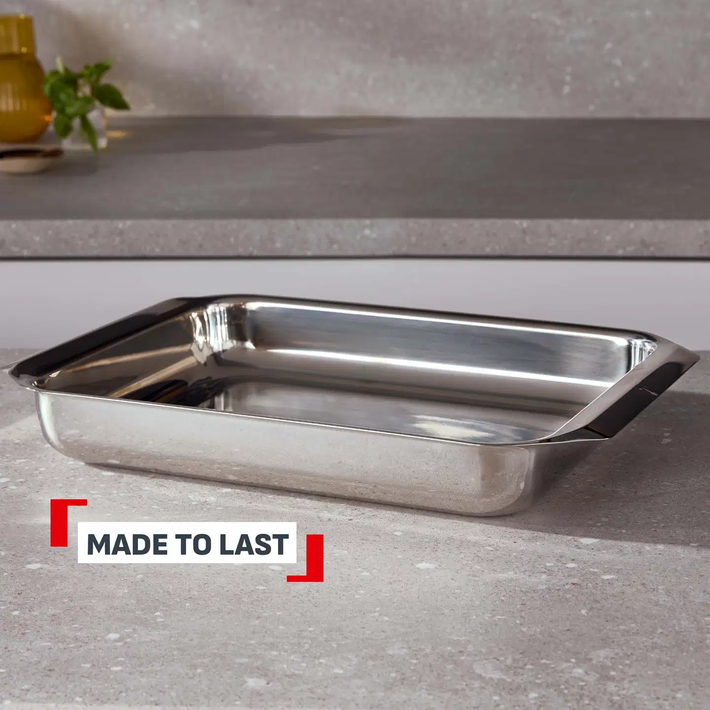 Tefal Excellence iso uunivuoka 42x29 cm, ruostumaton teräs, J1794804 - 3