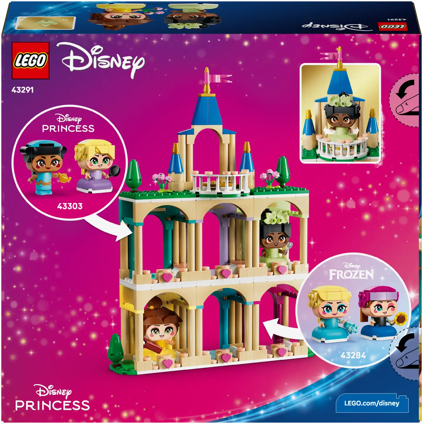 LEGO® Disney Princess 43291 Bellen ja Tianan linna minikoossa - 6