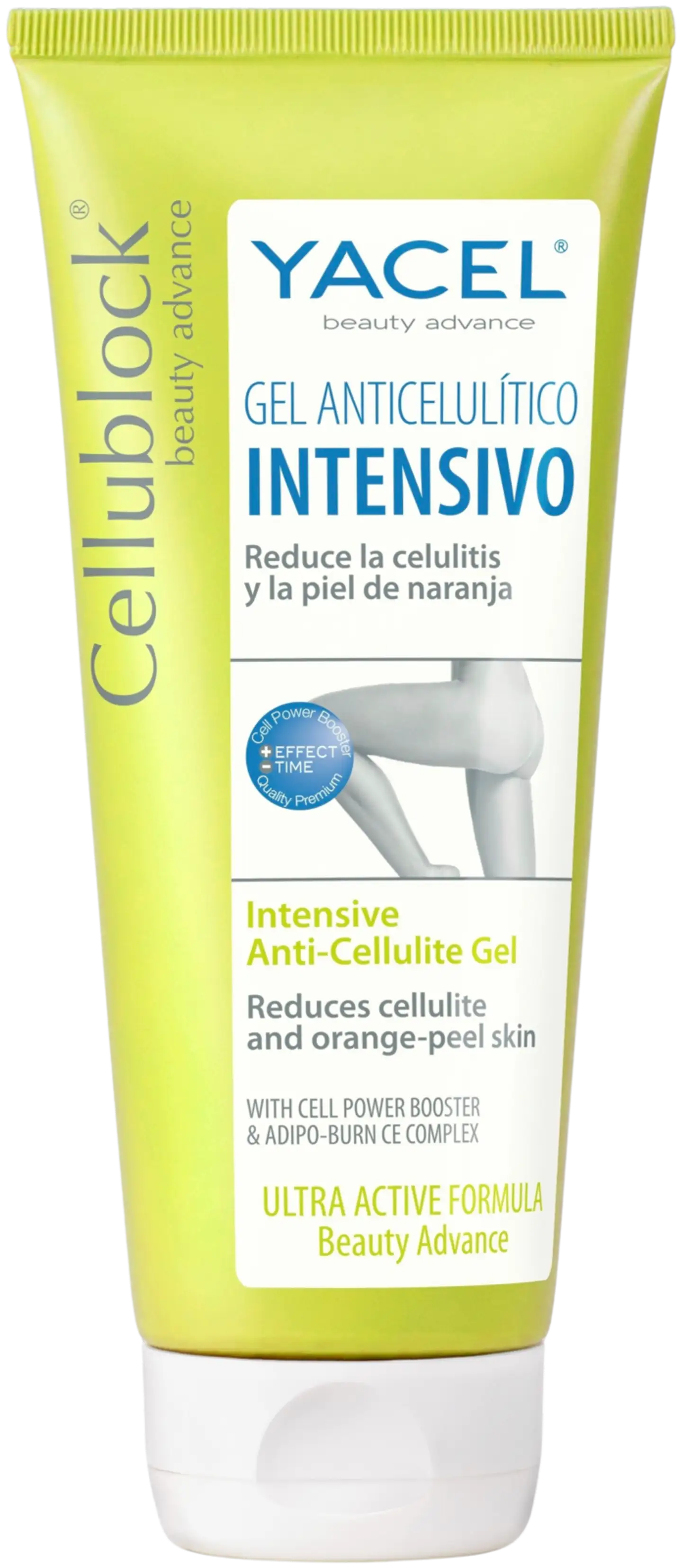 Yacel Intensiivinen anti-selluliittigeeli 200ml - 1