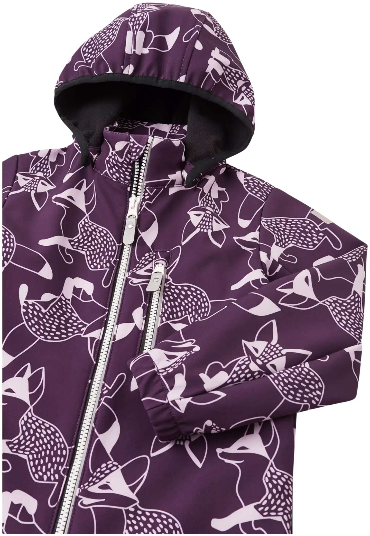 Reima lasten softshell-haalari Nurmes - Deep purple - 9