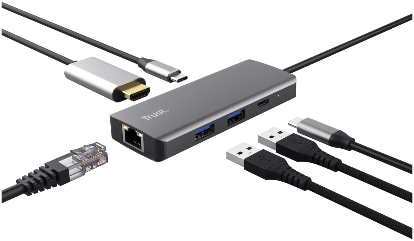 Trust Dalyx 6in1 adapteri - 4